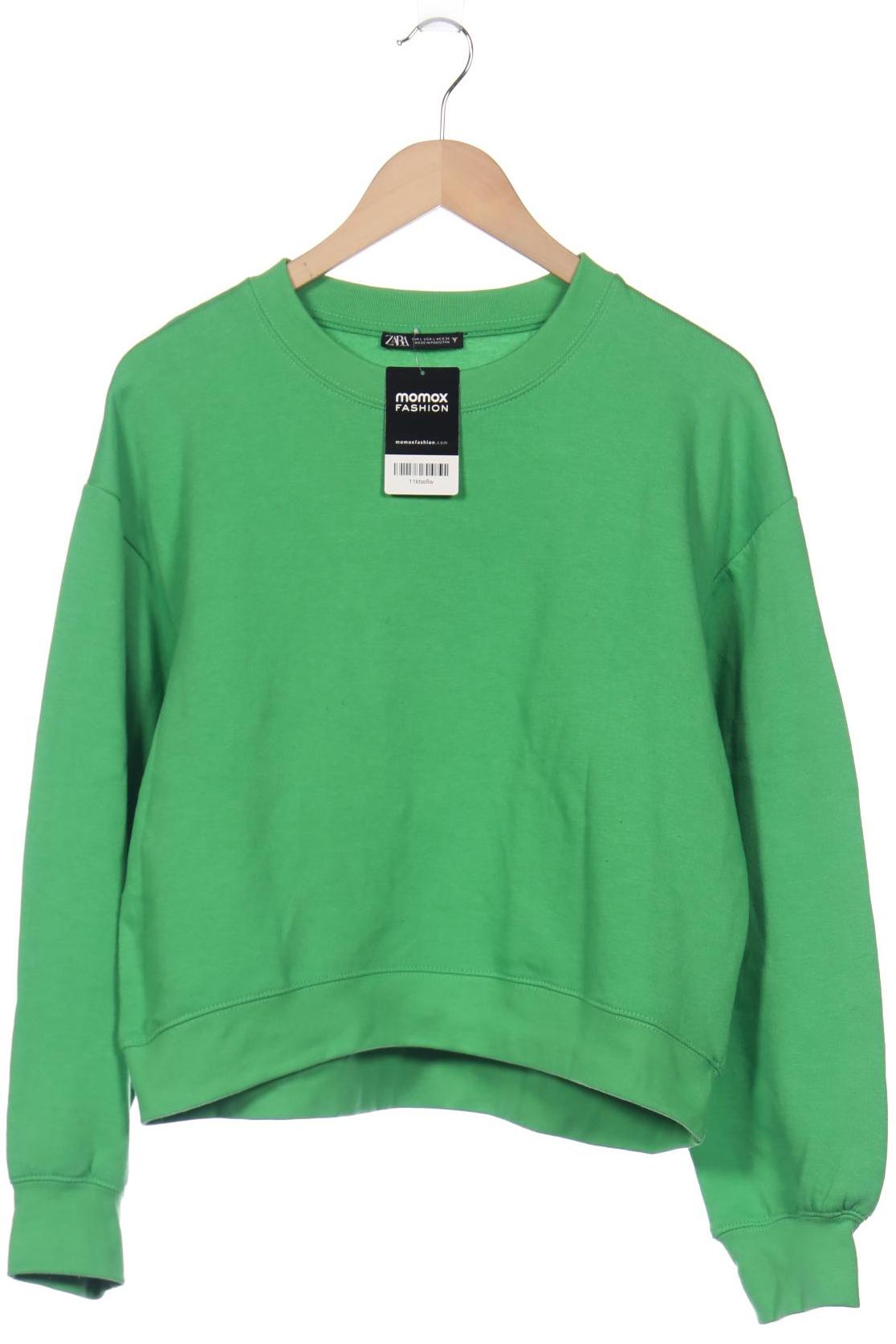 

ZARA Damen Sweatshirt, grün