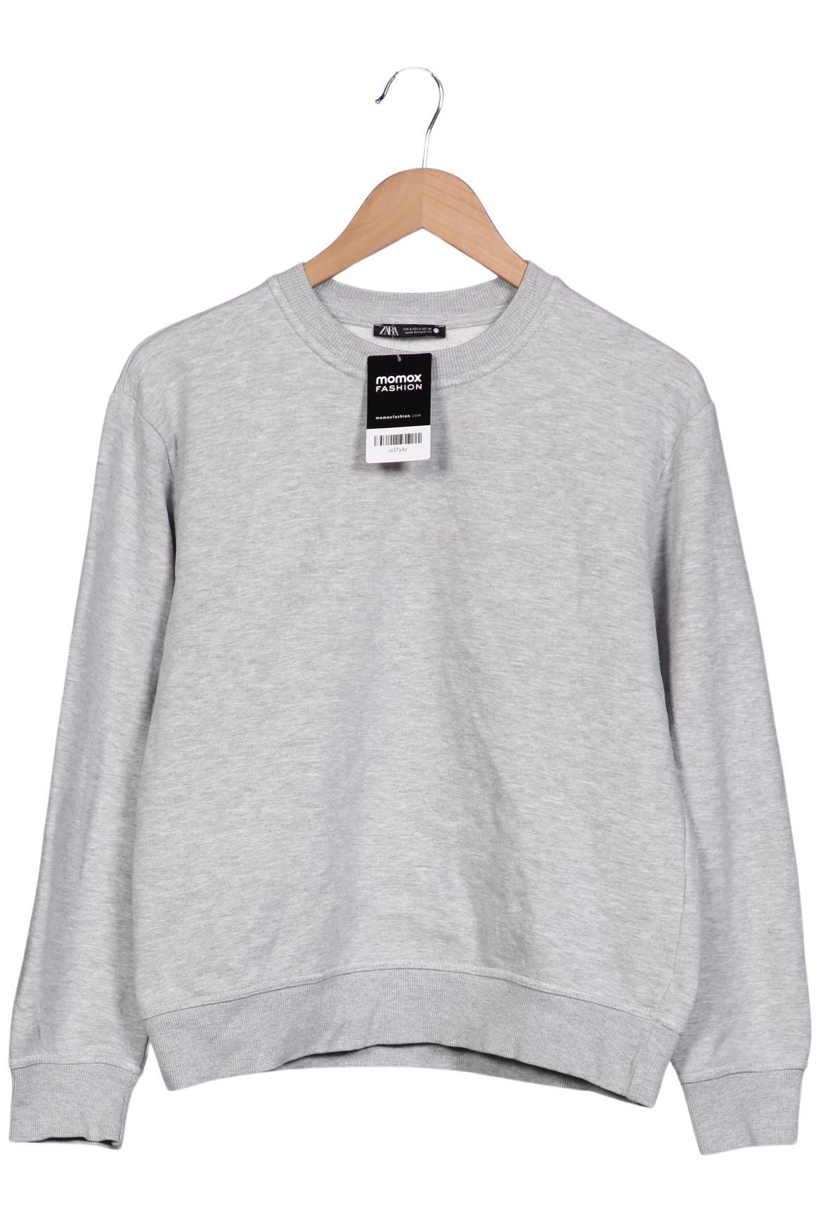

Zara Damen Sweatshirt, grau, Gr. 36