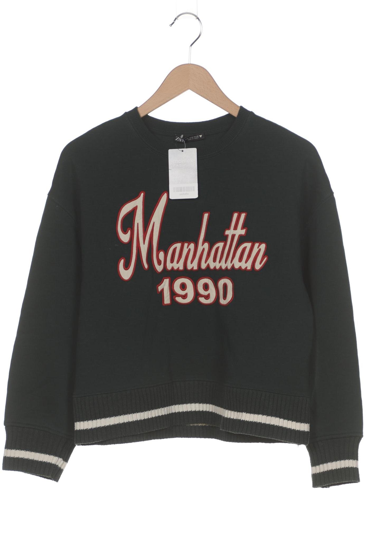 

Zara Damen Sweatshirt, grün, Gr. 36
