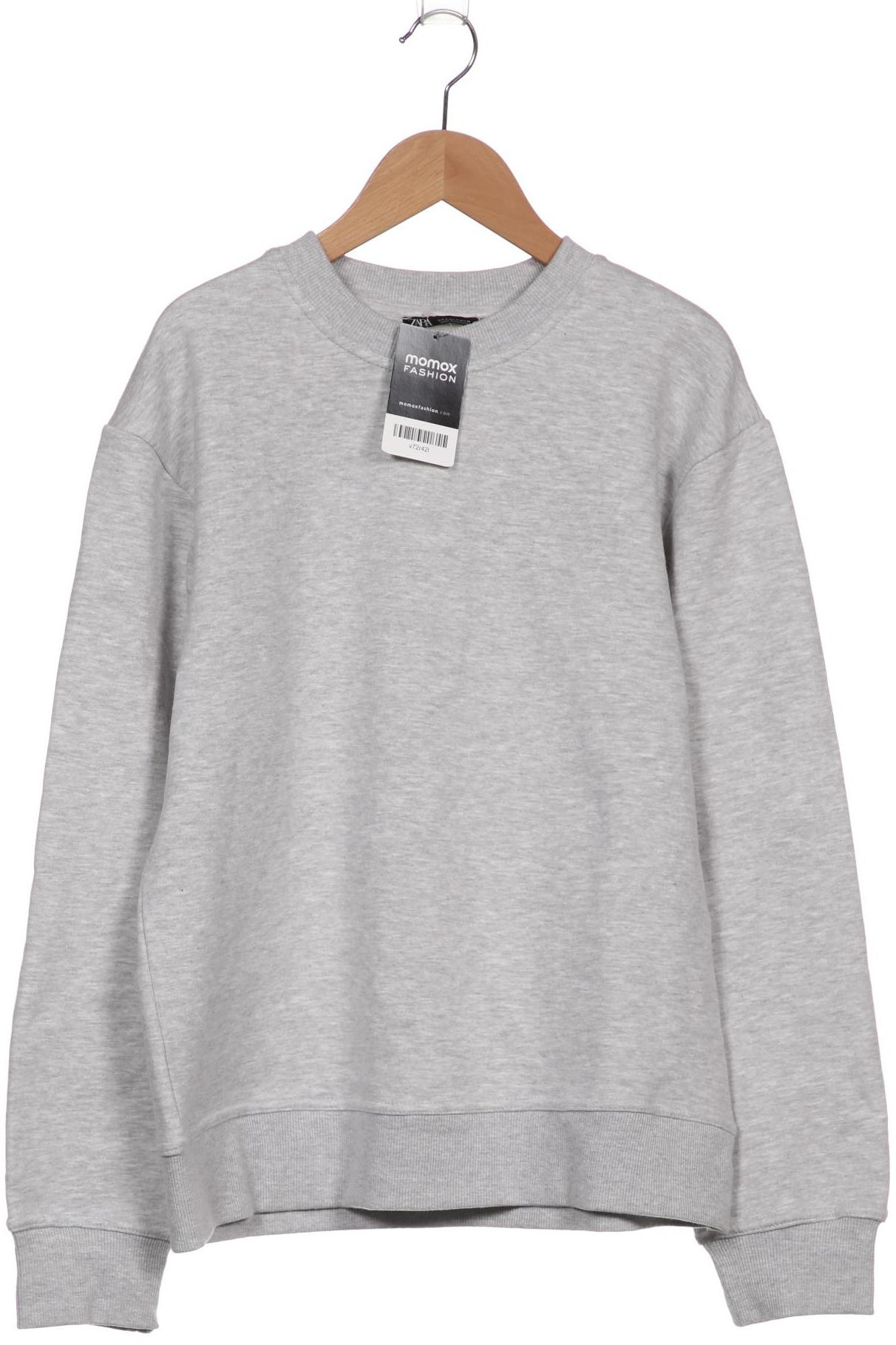 

ZARA Damen Sweatshirt, grau