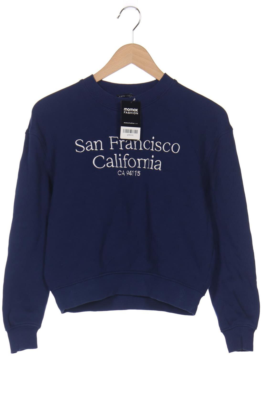 

ZARA Damen Sweatshirt, blau