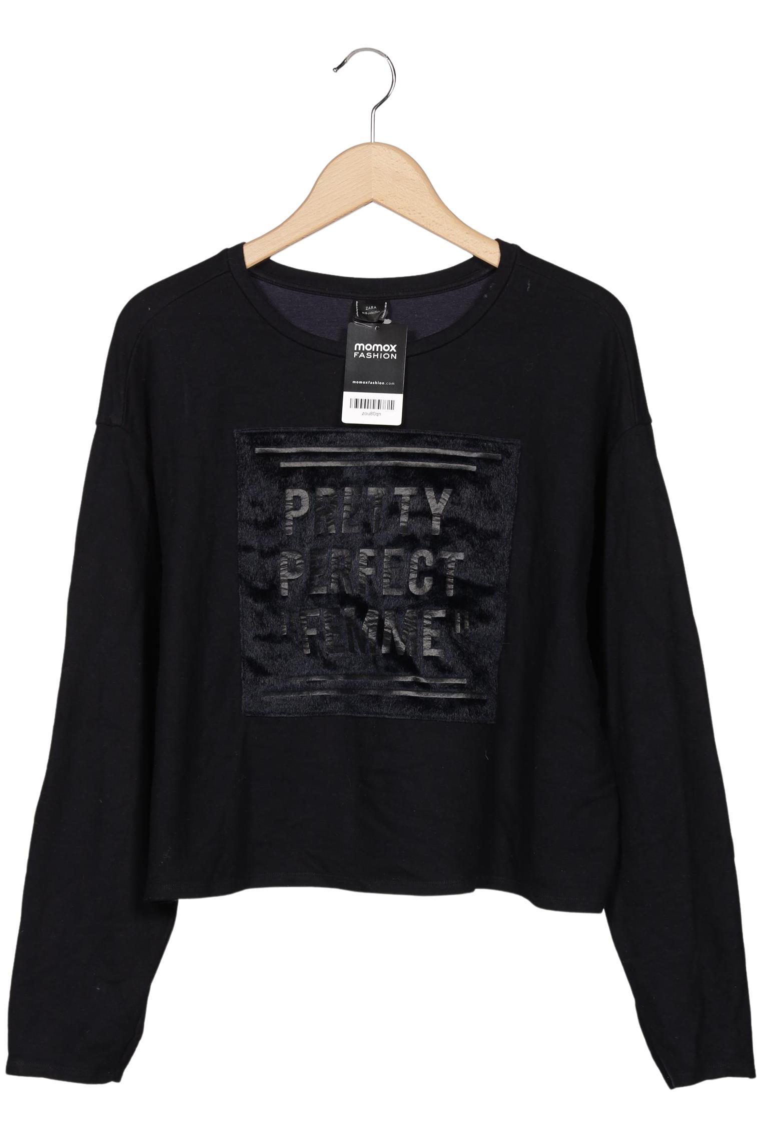 

Zara Damen Sweatshirt, marineblau, Gr. 42