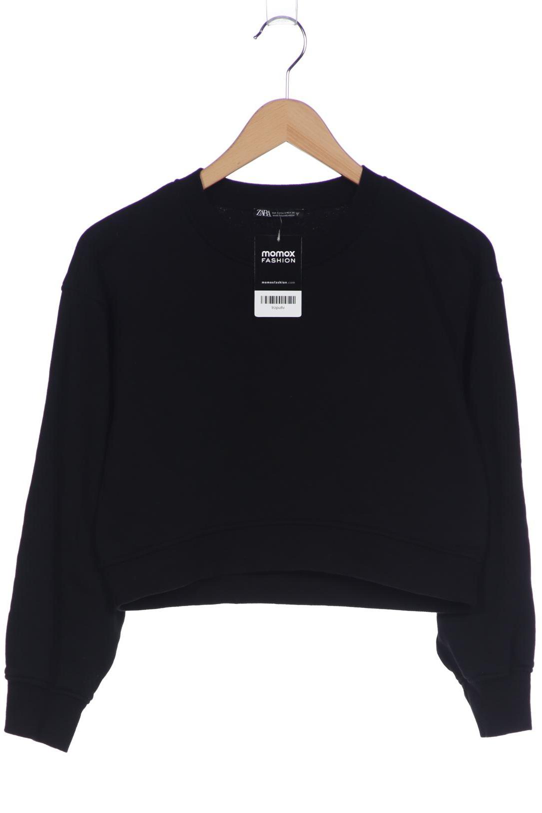 

Zara Damen Sweatshirt, schwarz, Gr. 36