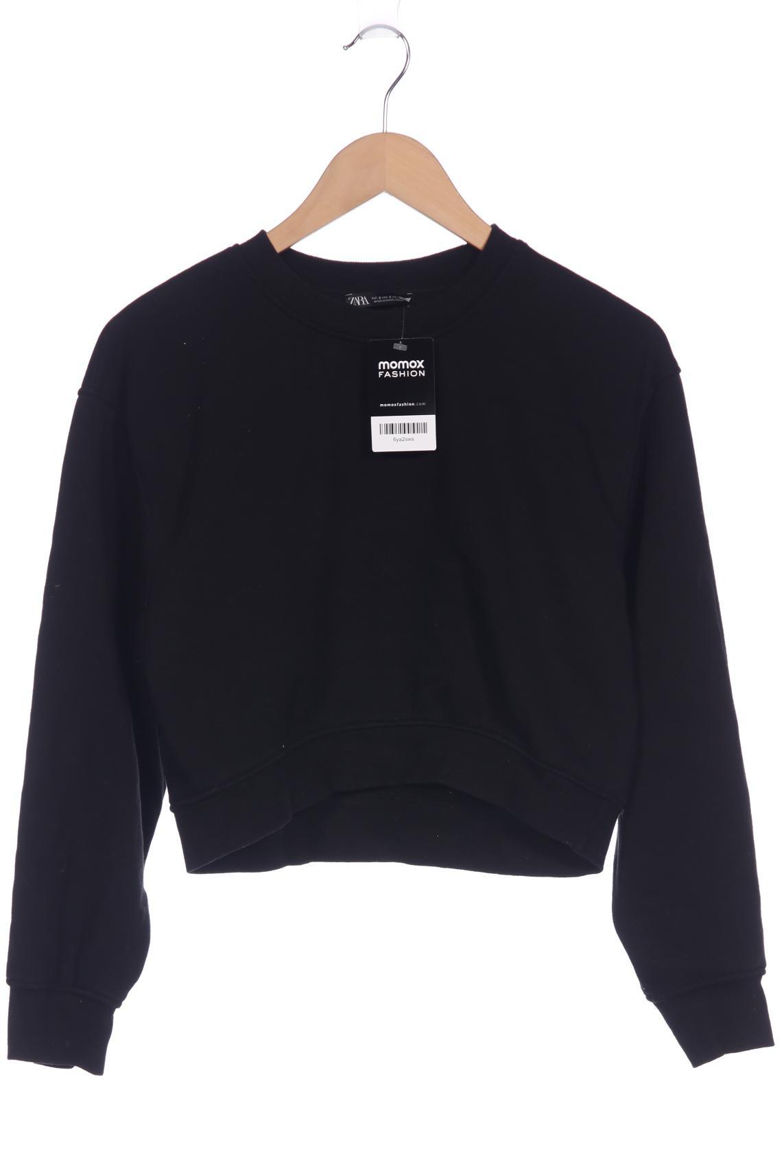 

Zara Damen Sweatshirt, schwarz, Gr. 36