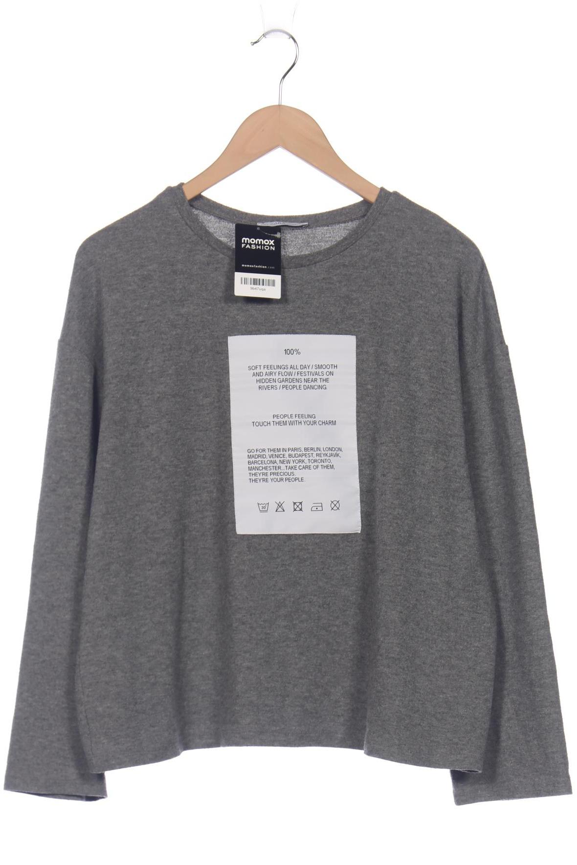 

Zara Damen Sweatshirt, grau, Gr. 36