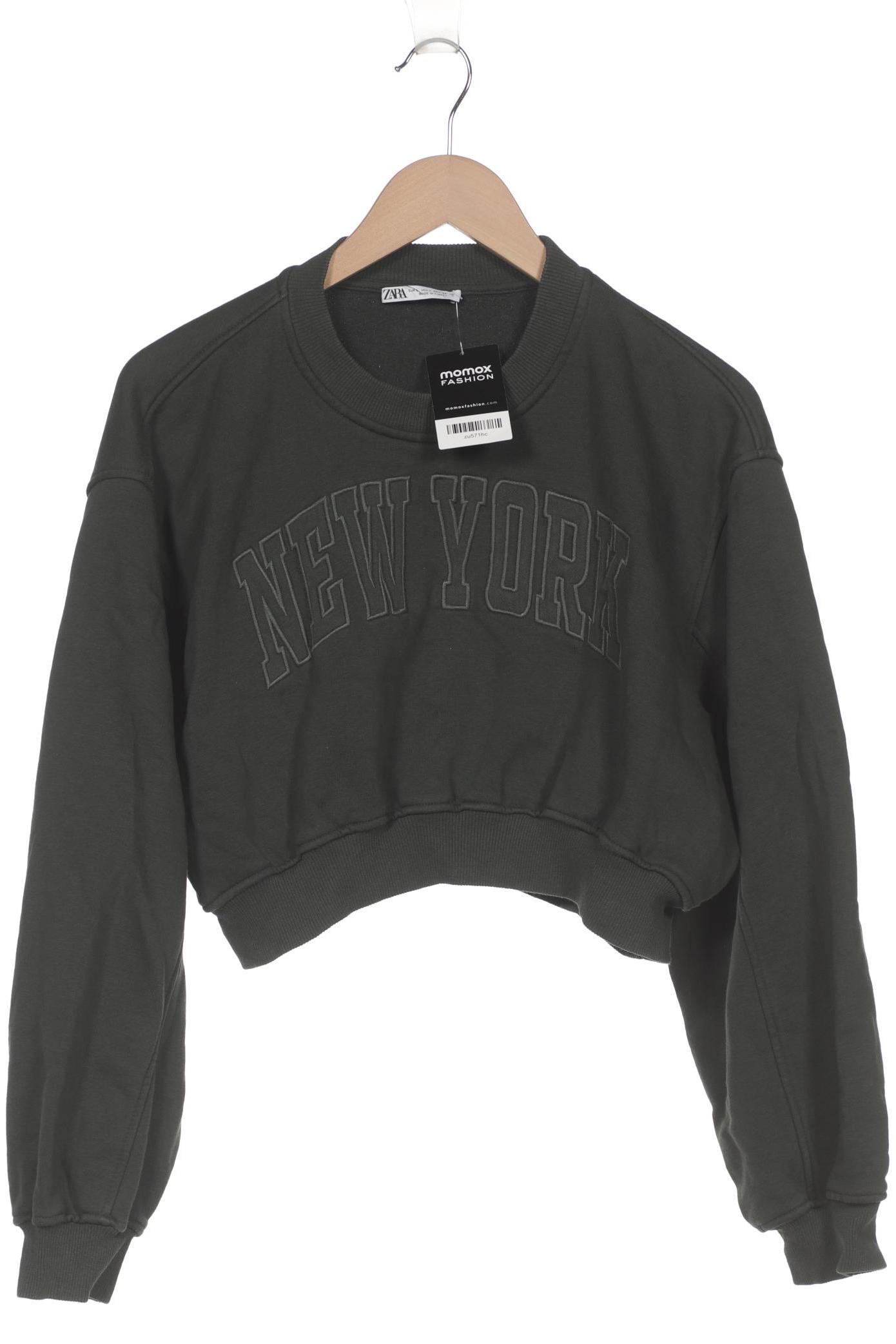 

Zara Damen Sweatshirt, grün, Gr. 42