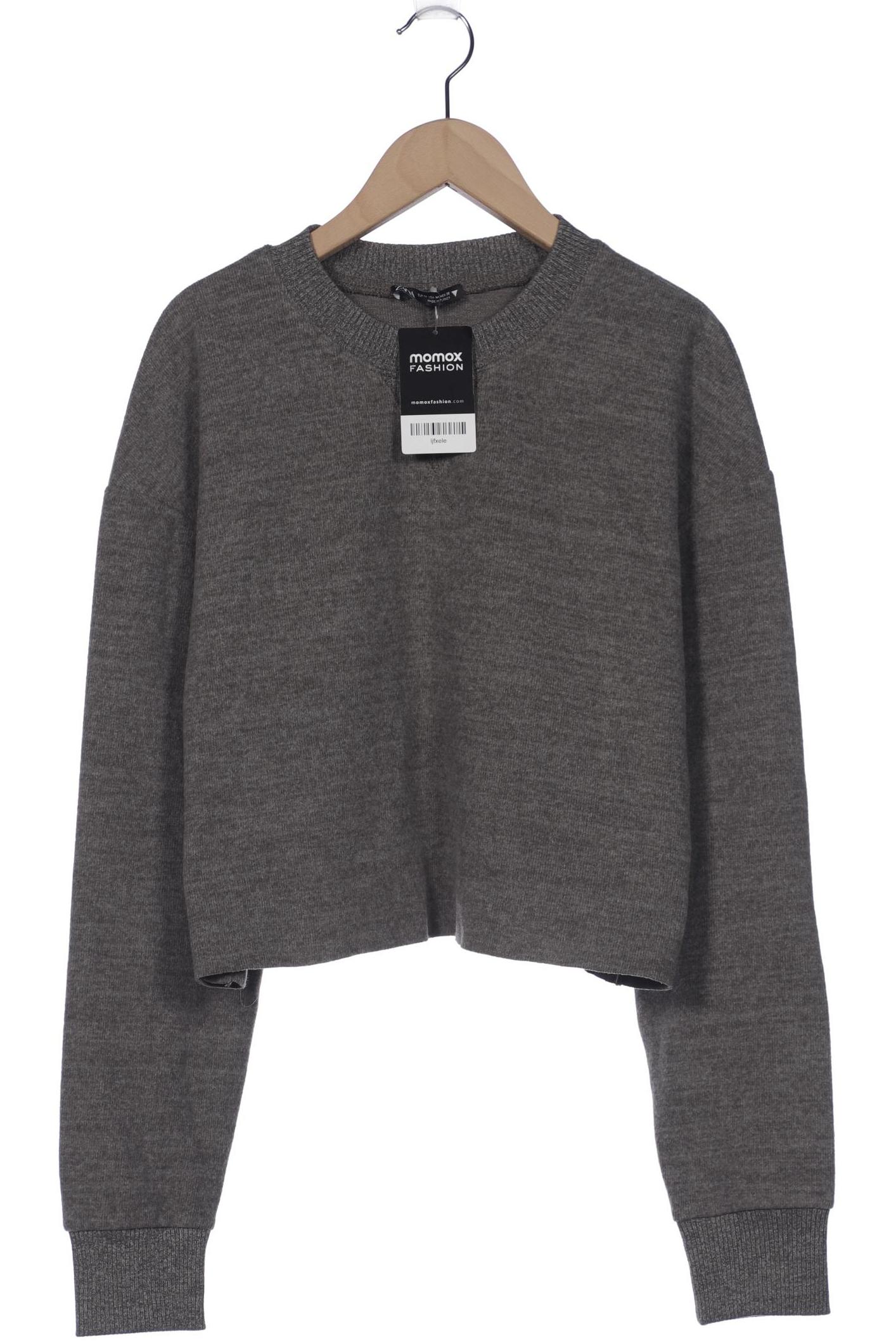 

Zara Damen Sweatshirt, grau, Gr. 38