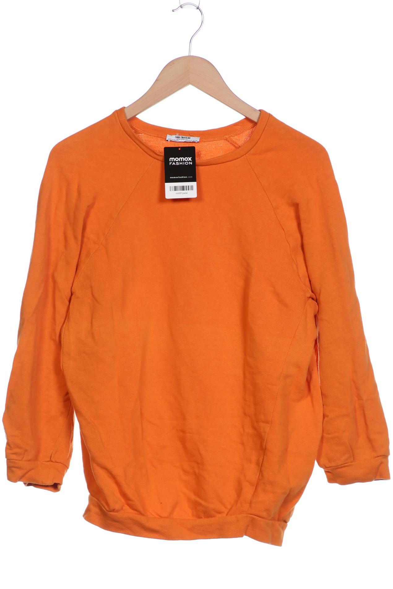 

Zara Damen Sweatshirt, orange, Gr. 36