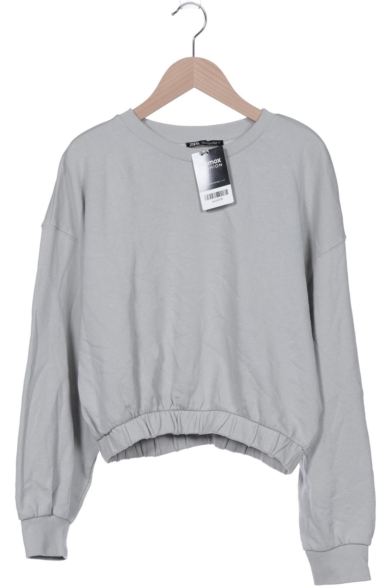 

Zara Damen Sweatshirt, grau, Gr. 42