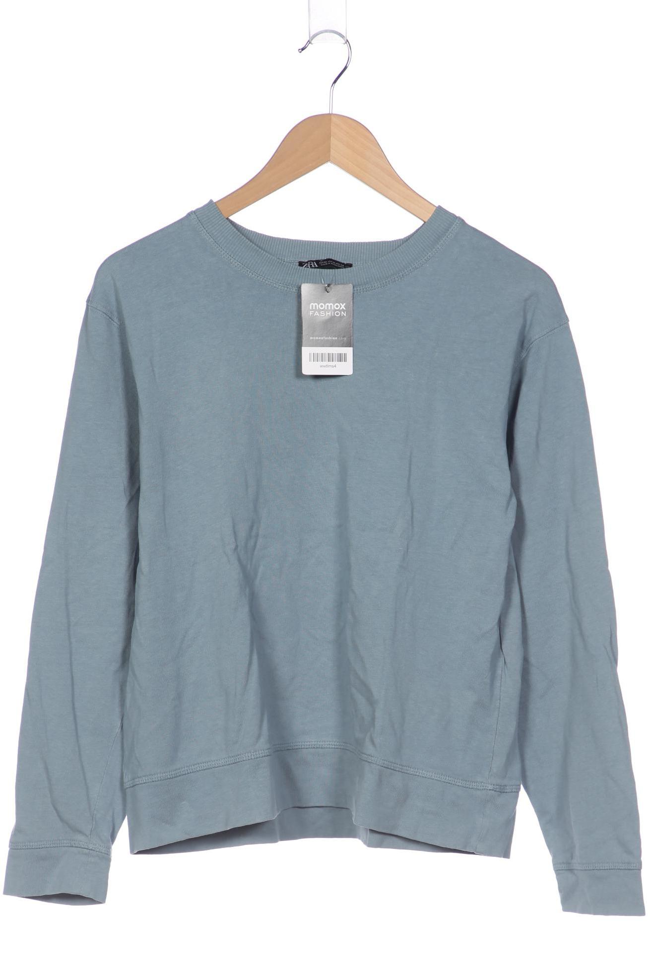 

ZARA Damen Sweatshirt, blau