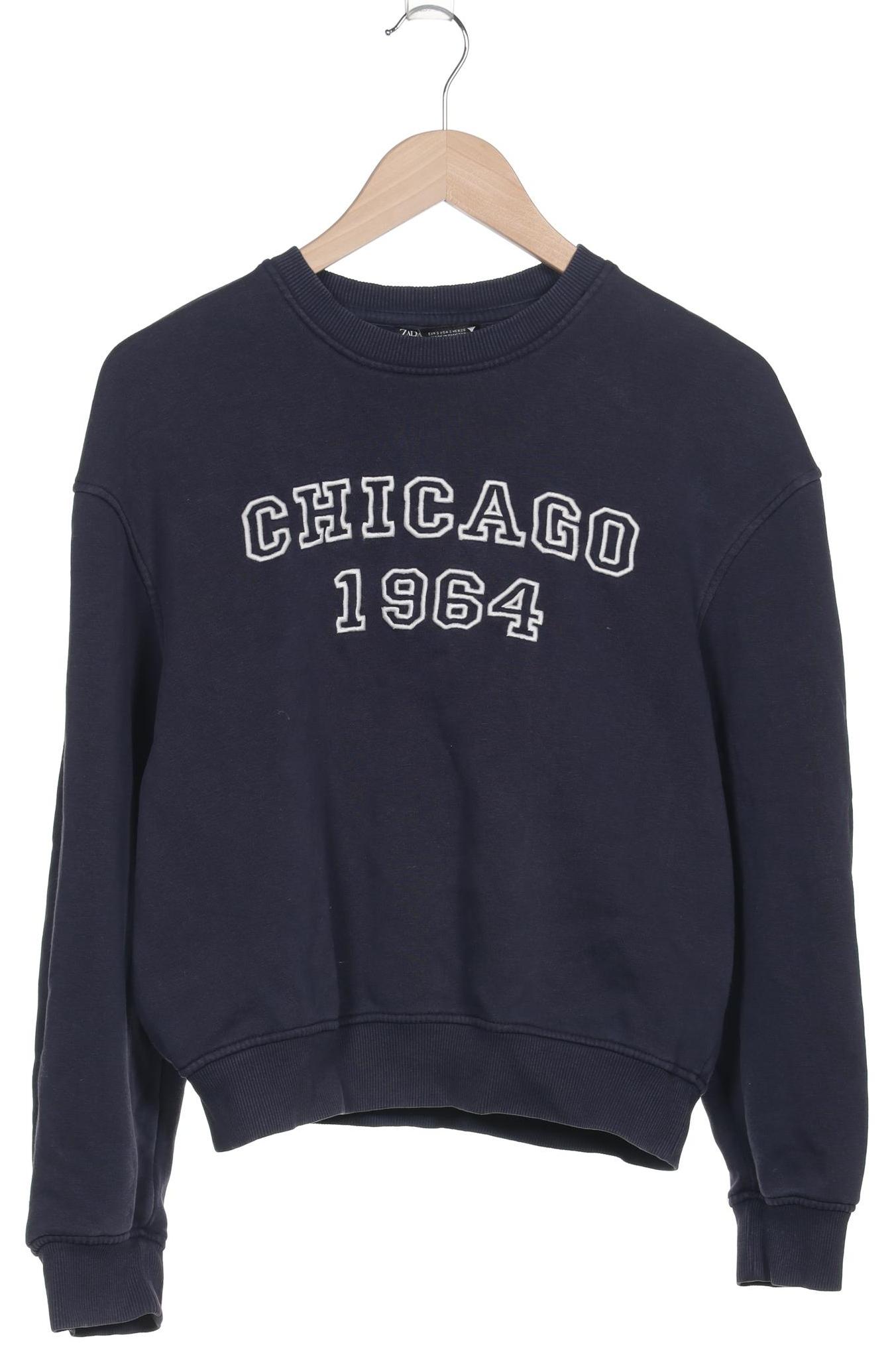 

Zara Damen Sweatshirt, marineblau, Gr. 36