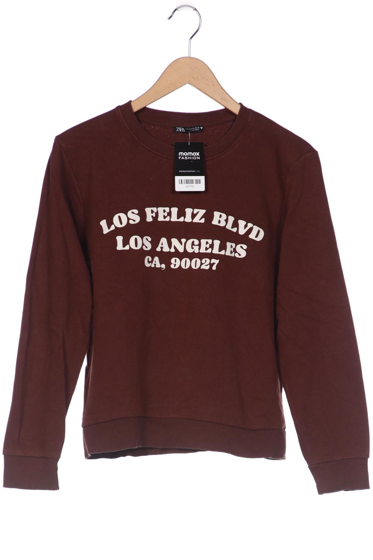 

ZARA Damen Sweatshirt, braun