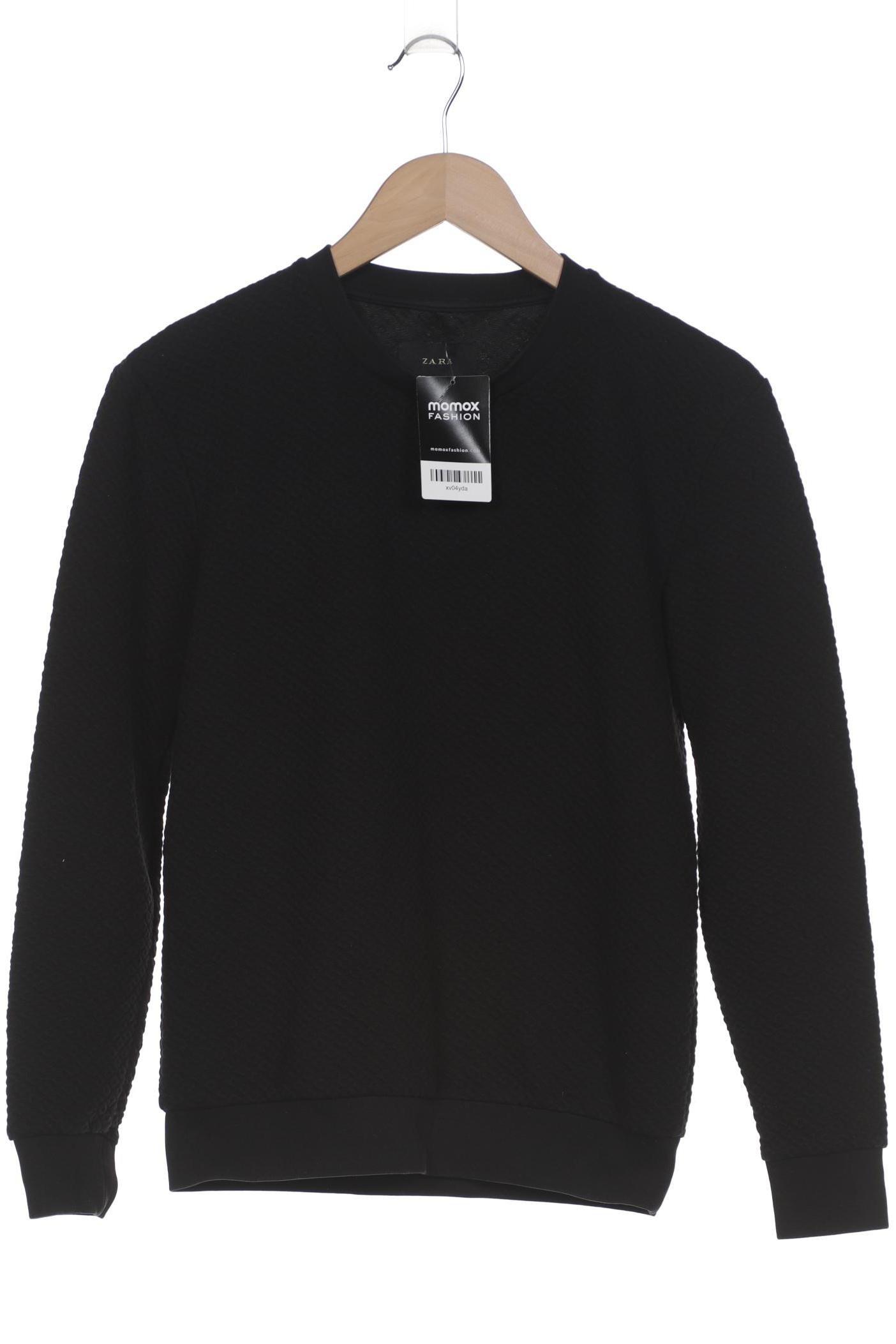 

Zara Damen Sweatshirt, schwarz, Gr. 36