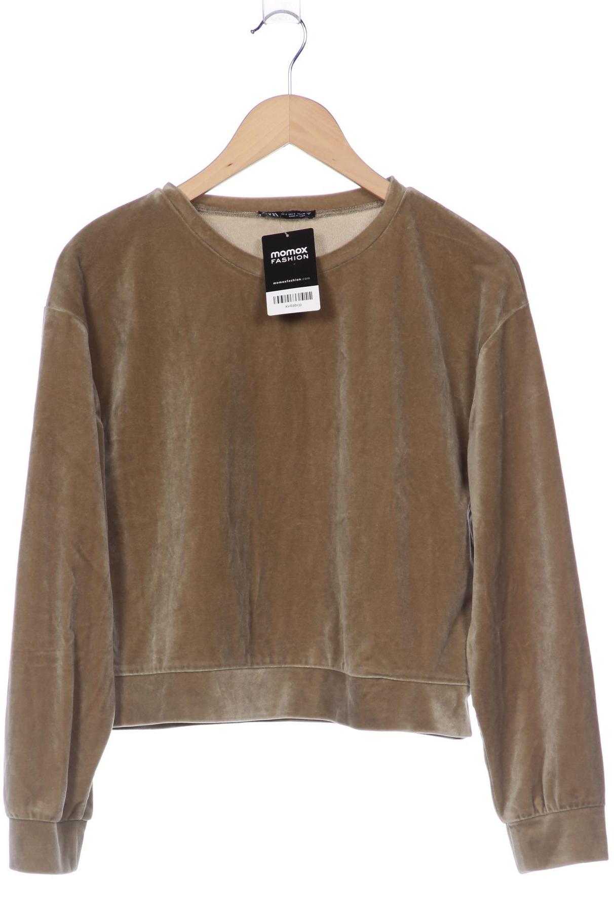 

ZARA Damen Sweatshirt, grün