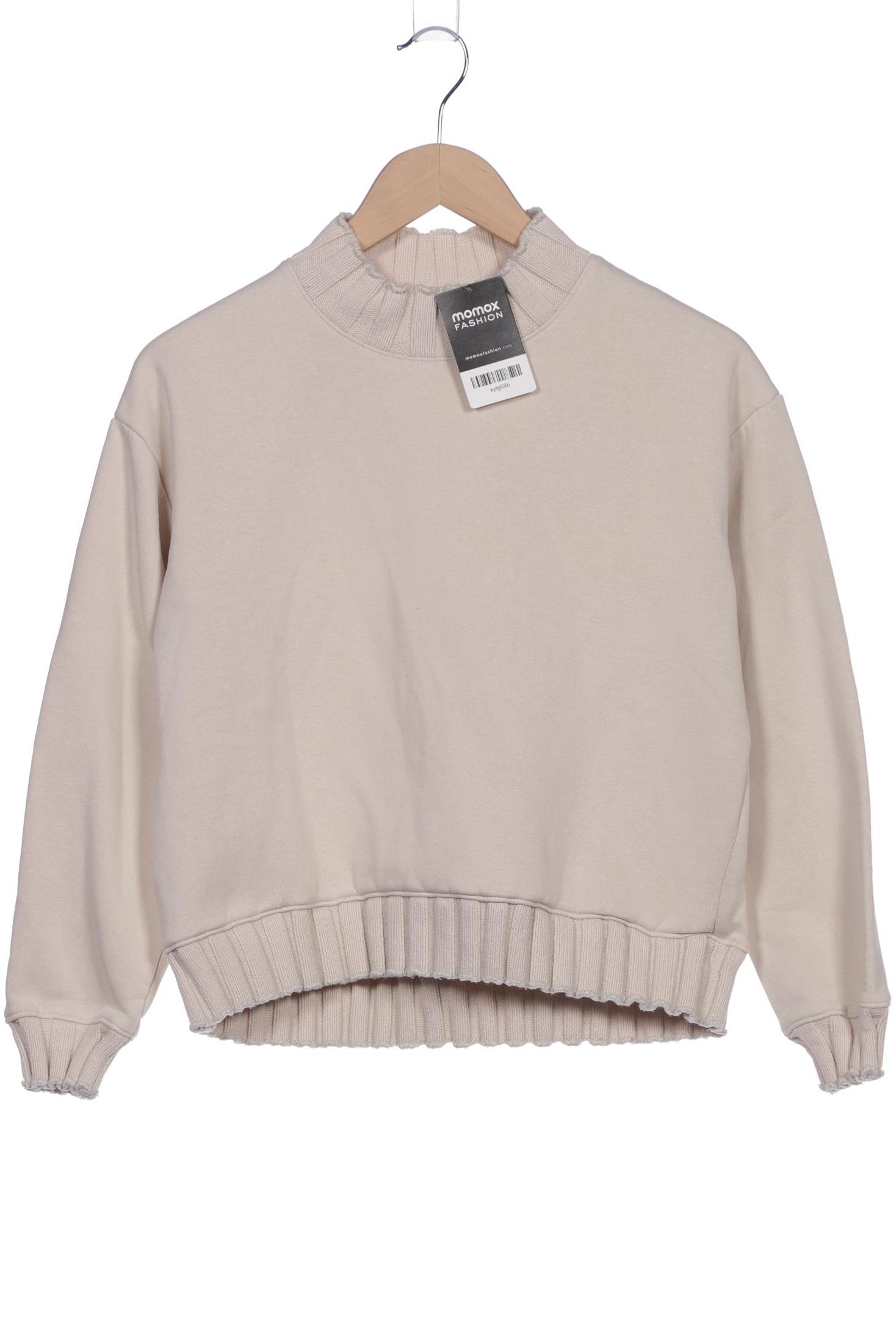 

Zara Damen Sweatshirt, cremeweiß, Gr. 36