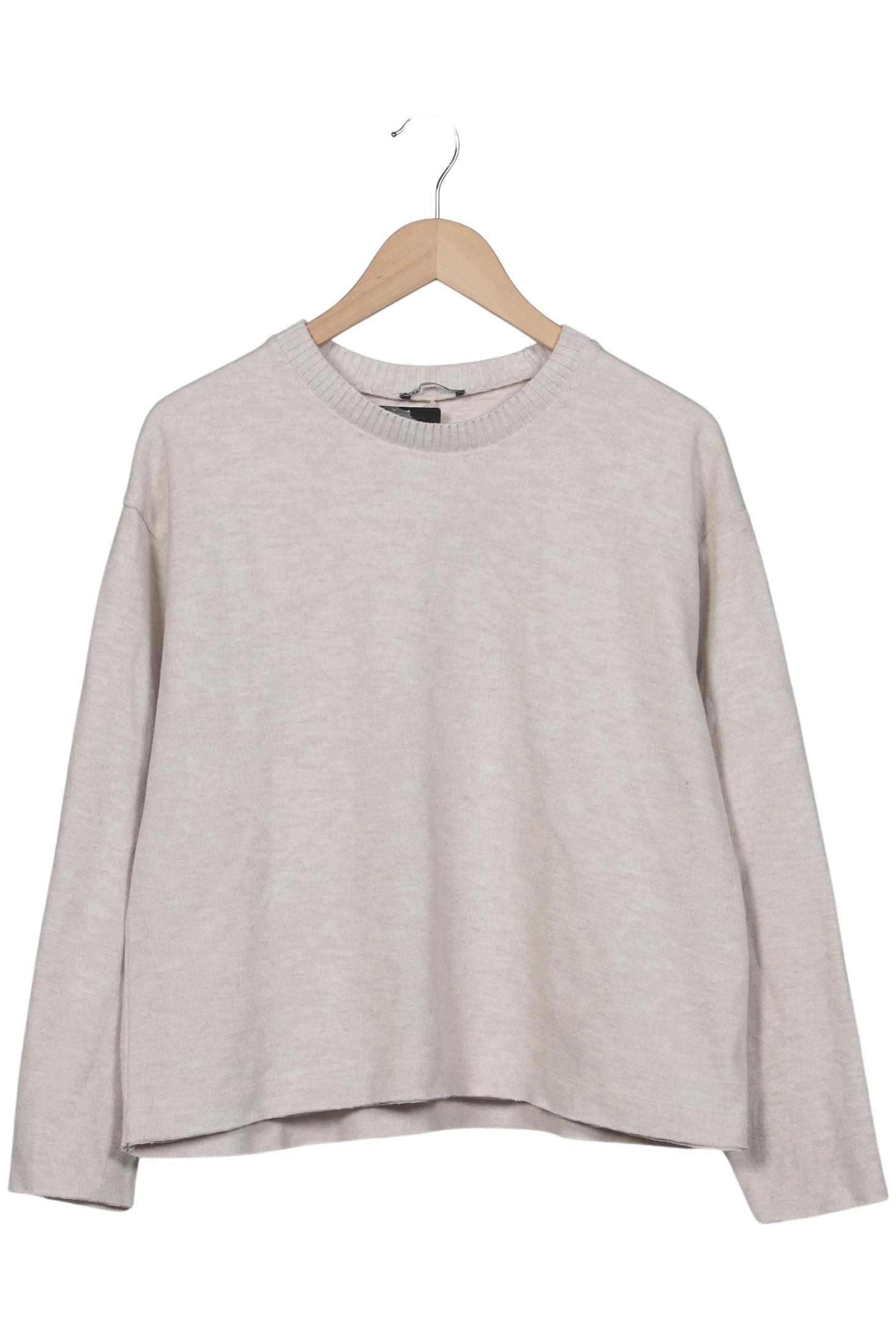 

Zara Damen Sweatshirt, beige, Gr. 42