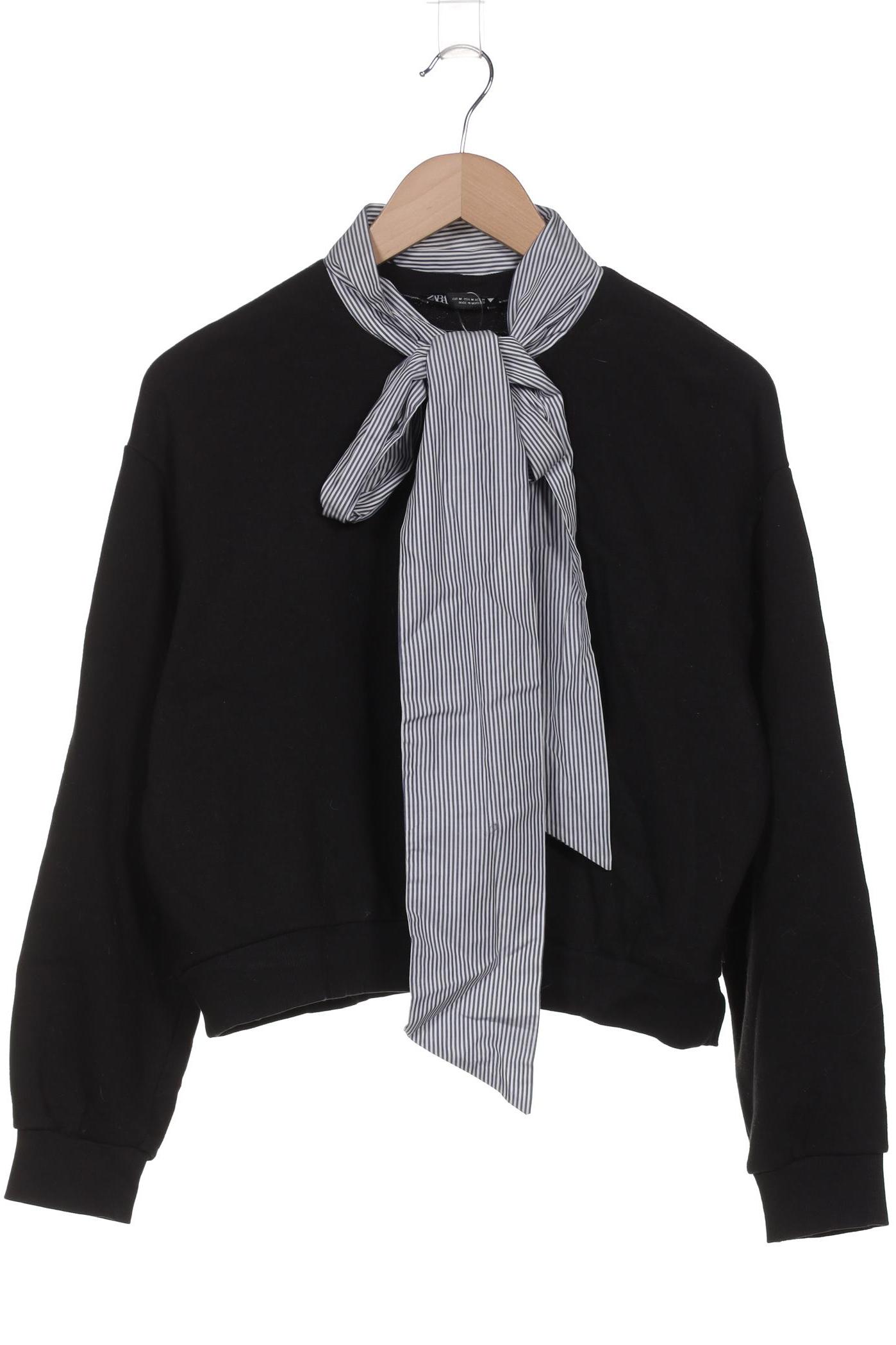 

Zara Damen Sweatshirt, schwarz, Gr. 38