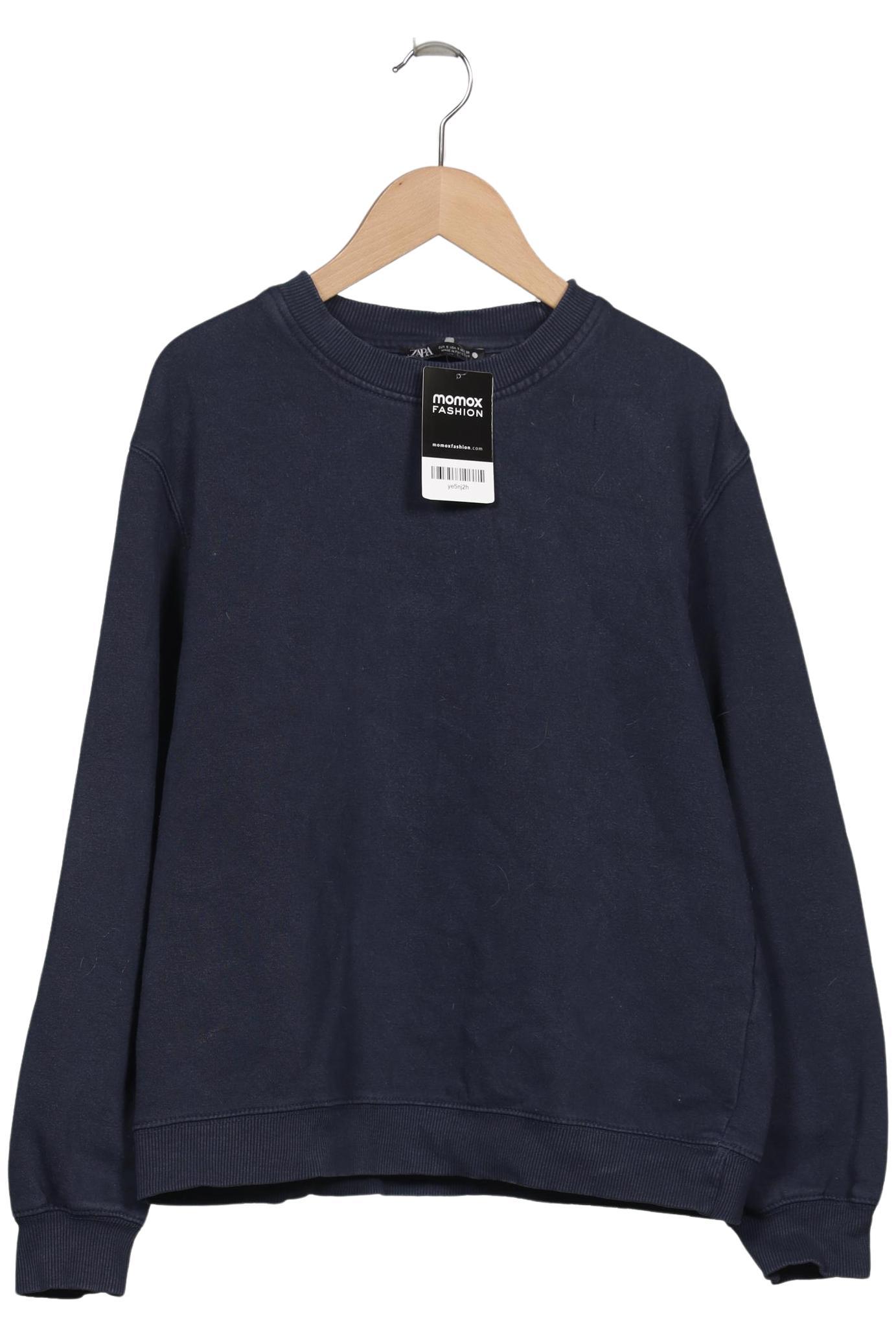 

Zara Damen Sweatshirt, marineblau, Gr. 36