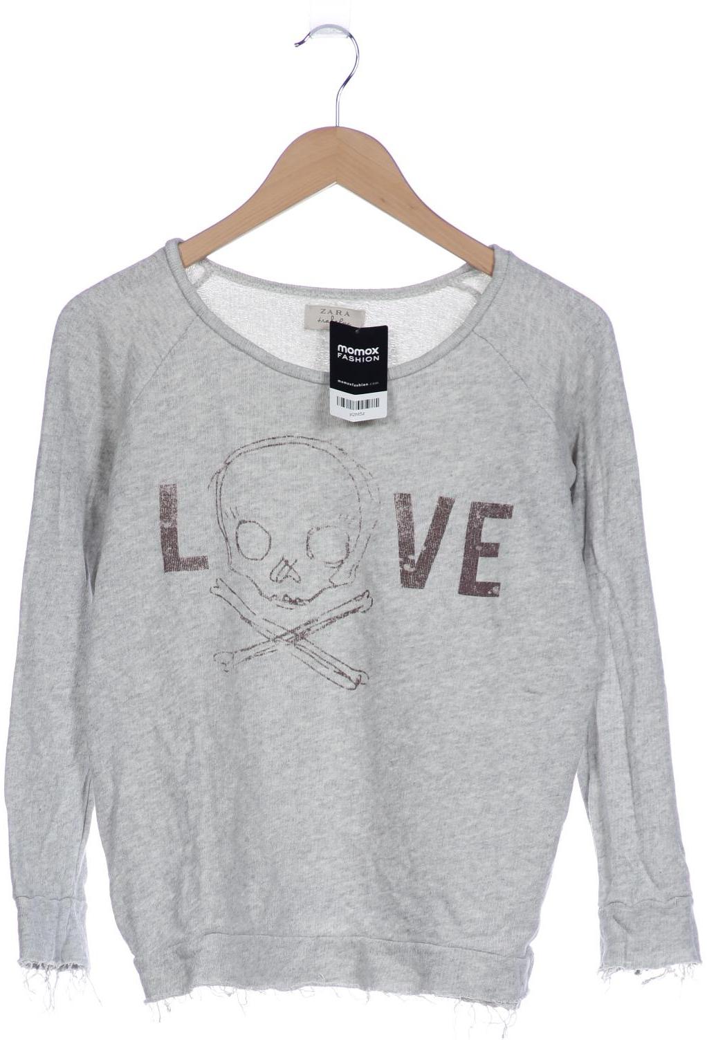 

ZARA Damen Sweatshirt, grau