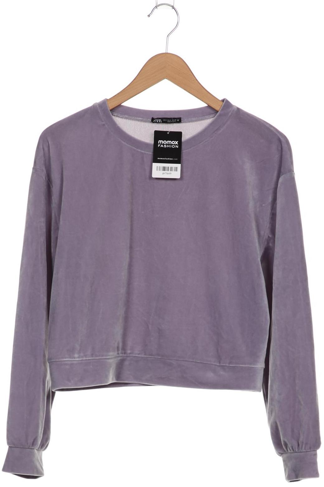 

ZARA Damen Sweatshirt, flieder