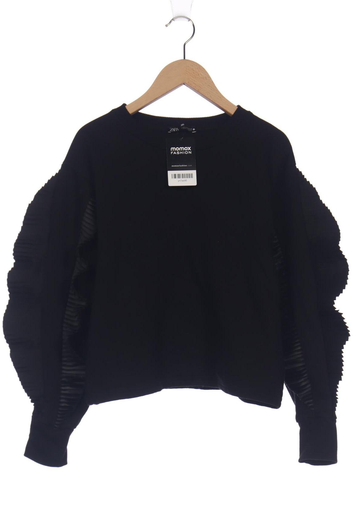 

Zara Damen Sweatshirt, schwarz, Gr. 38