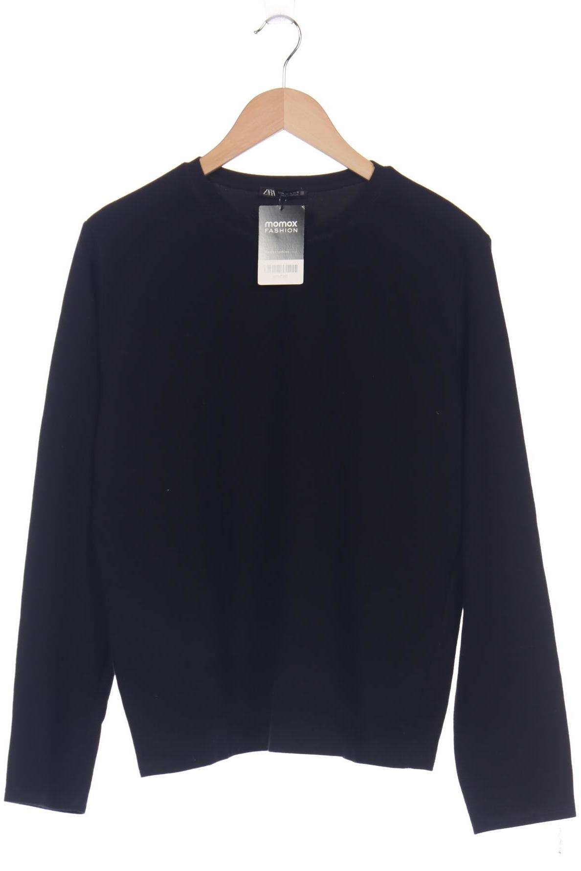 

Zara Damen Sweatshirt, schwarz, Gr. 44