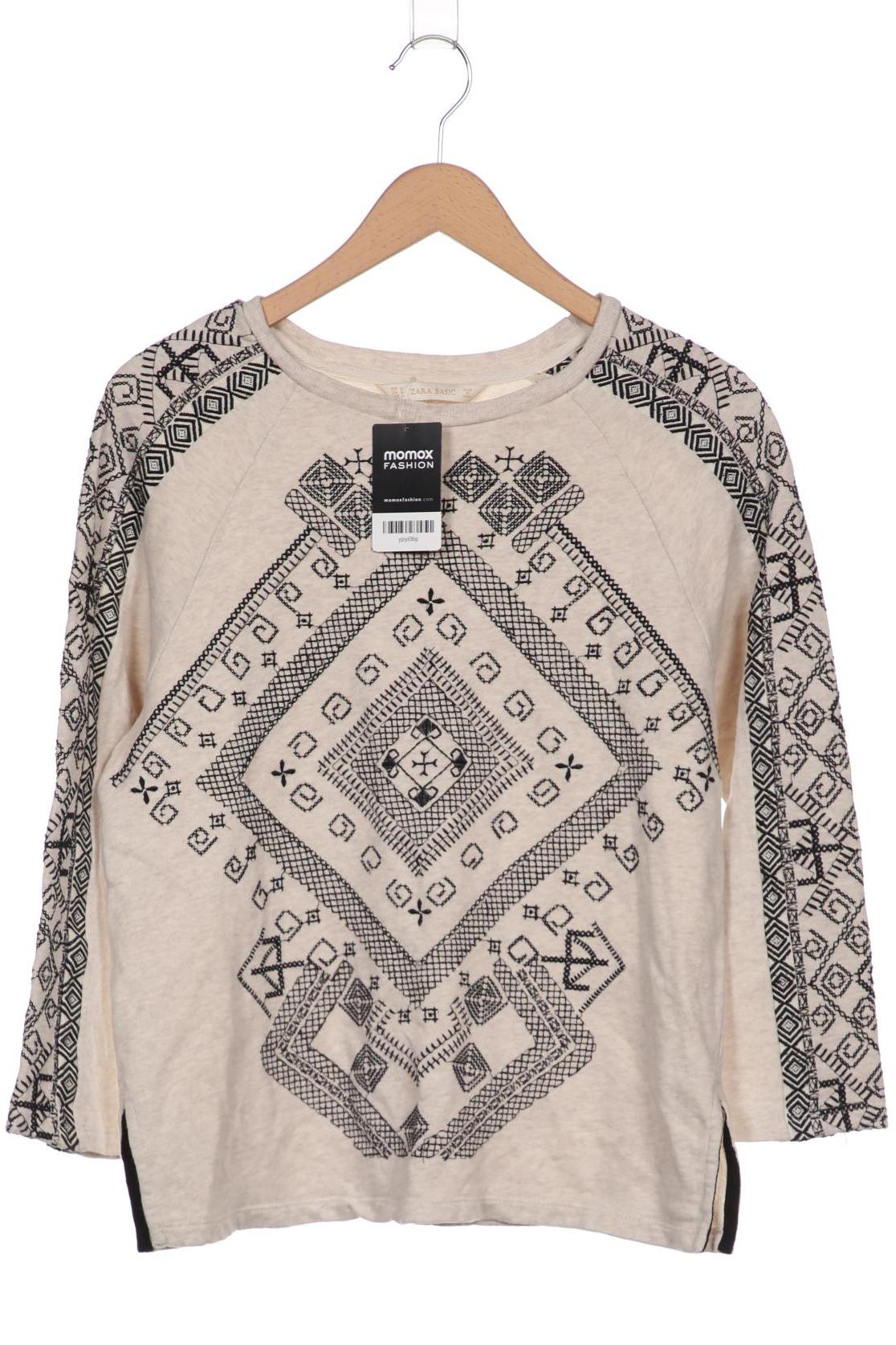 

ZARA Damen Sweatshirt, beige