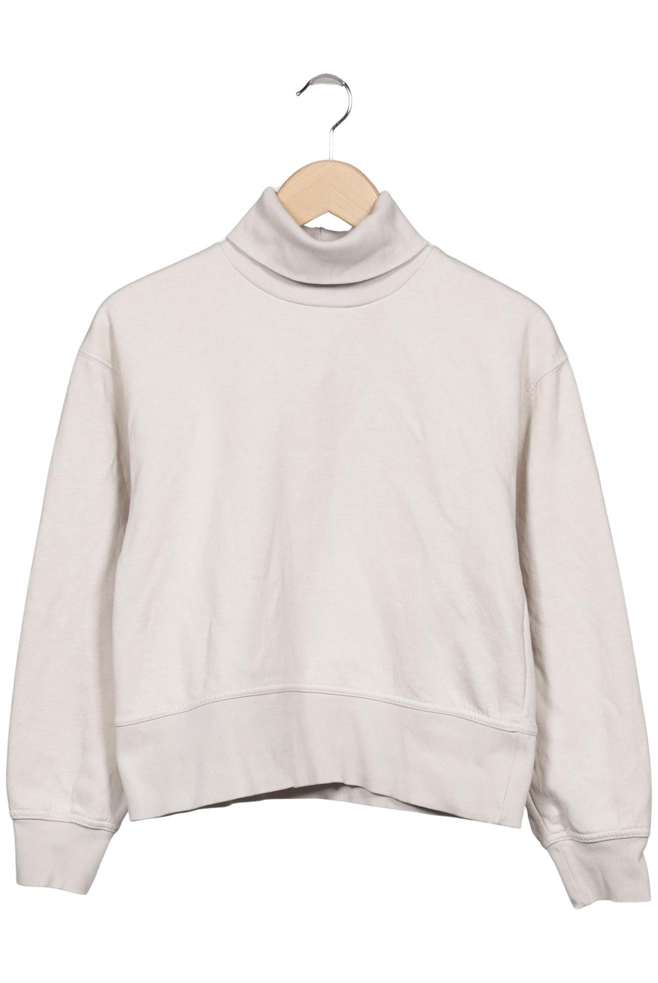 

Zara Damen Sweatshirt, cremeweiß, Gr. 36