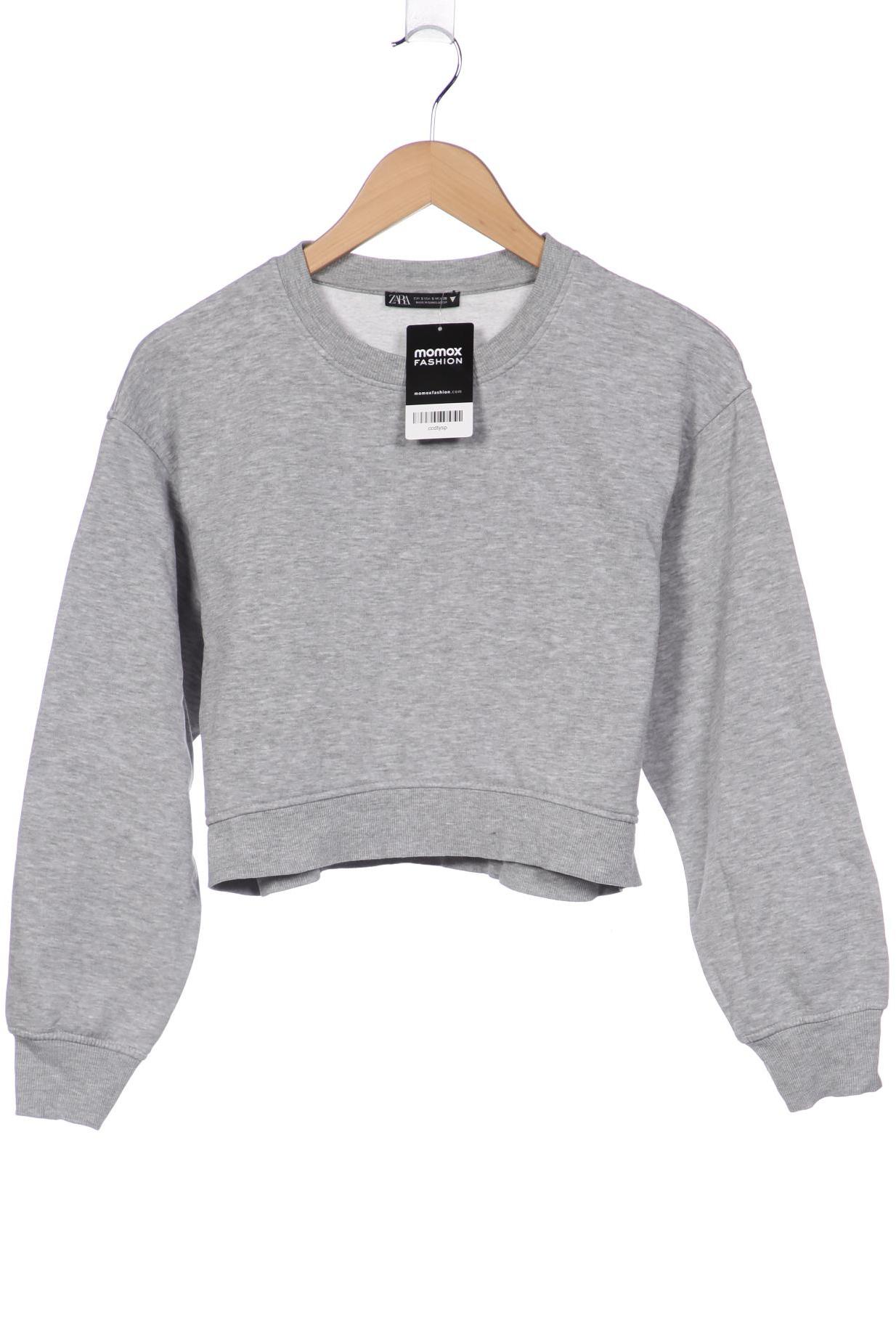 

Zara Damen Sweatshirt, grau, Gr. 36