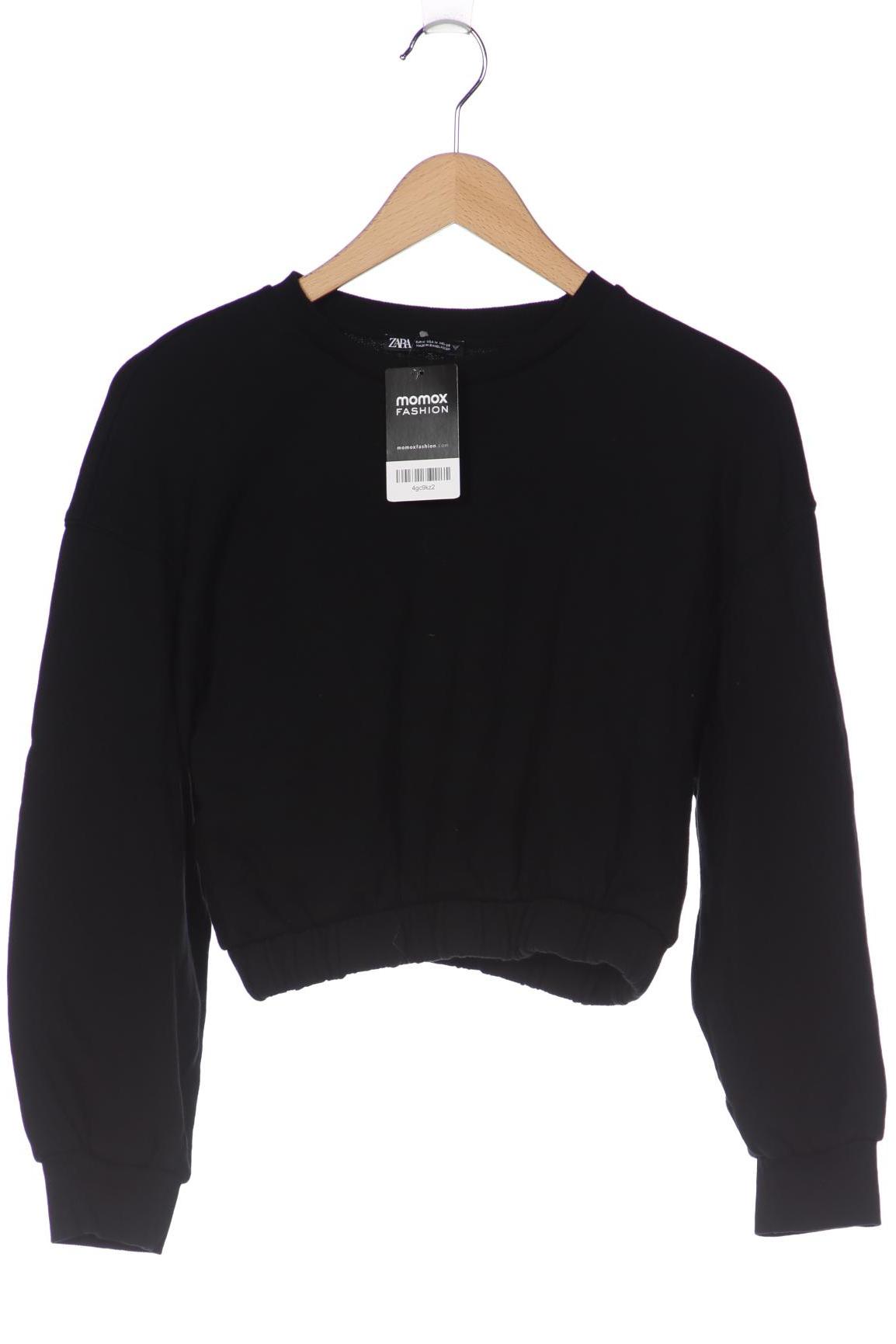 

Zara Damen Sweatshirt, schwarz, Gr. 38