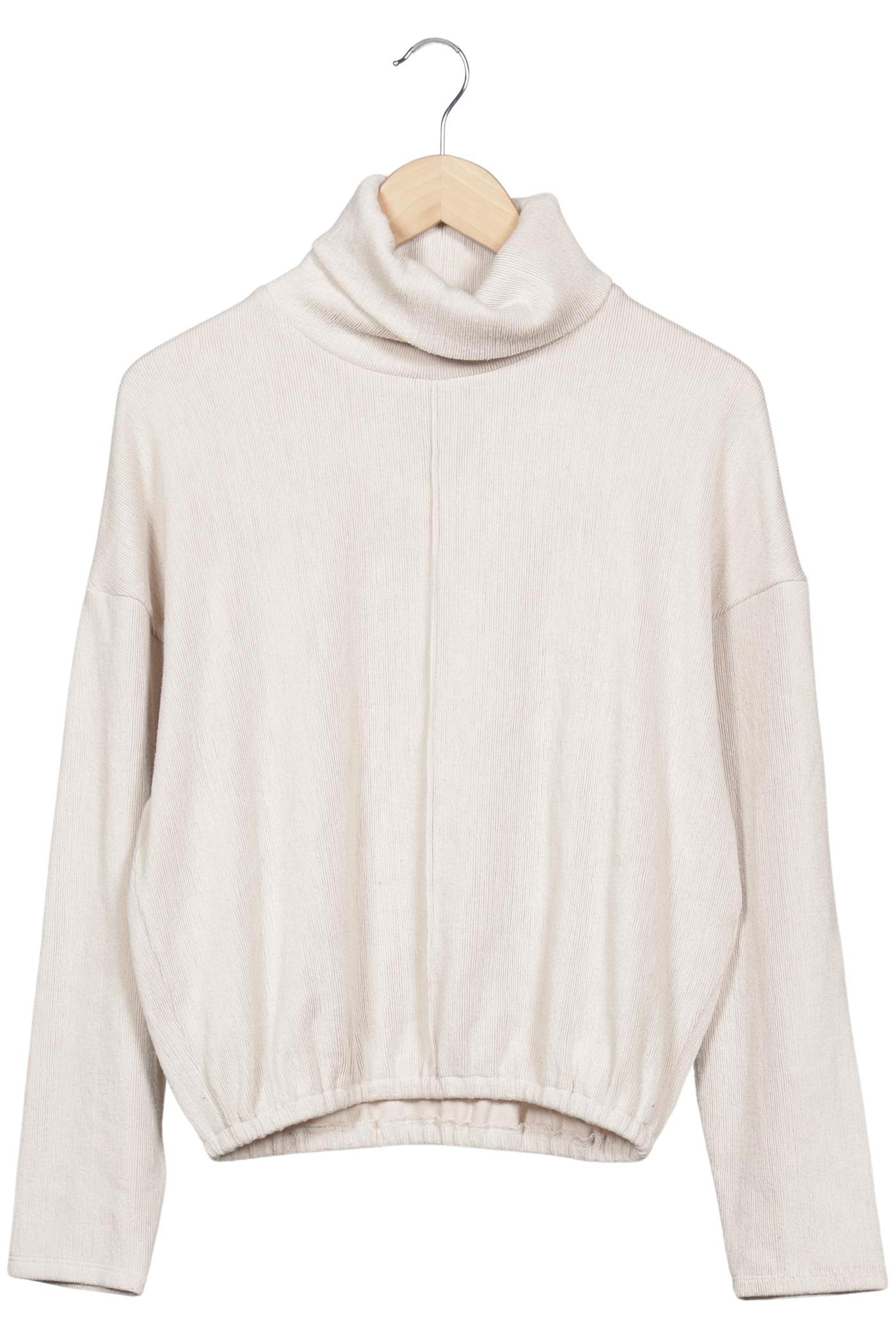 

Zara Damen Sweatshirt, beige, Gr. 36