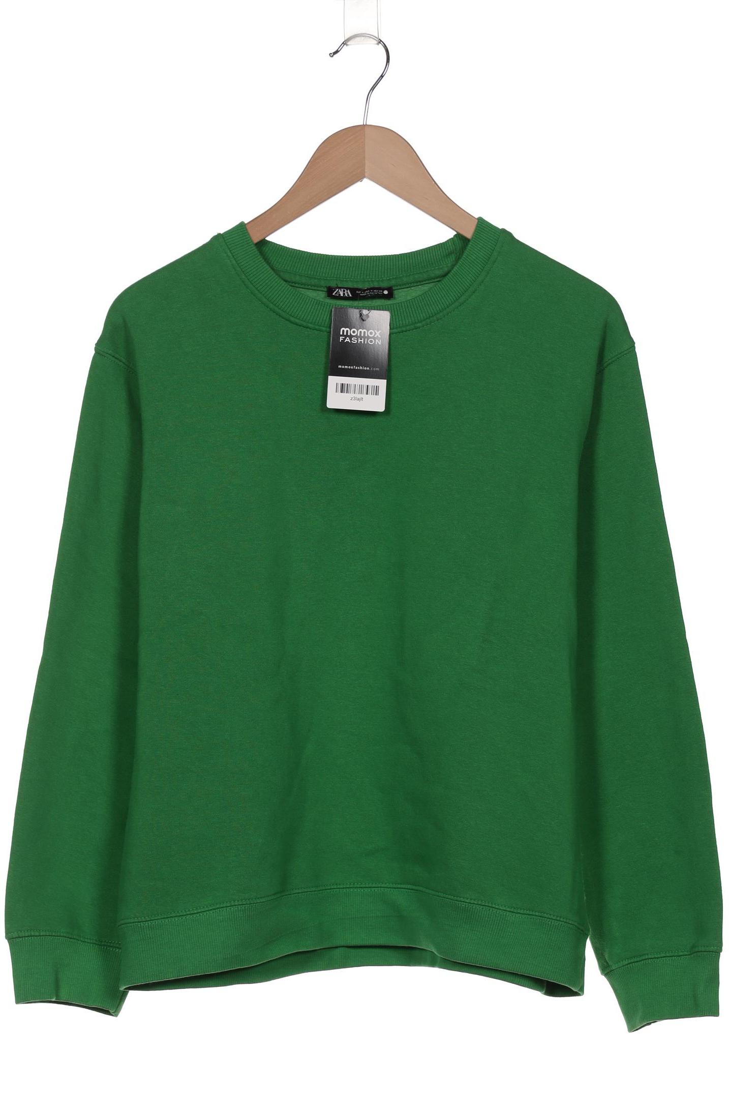 

Zara Damen Sweatshirt, grün, Gr. 38