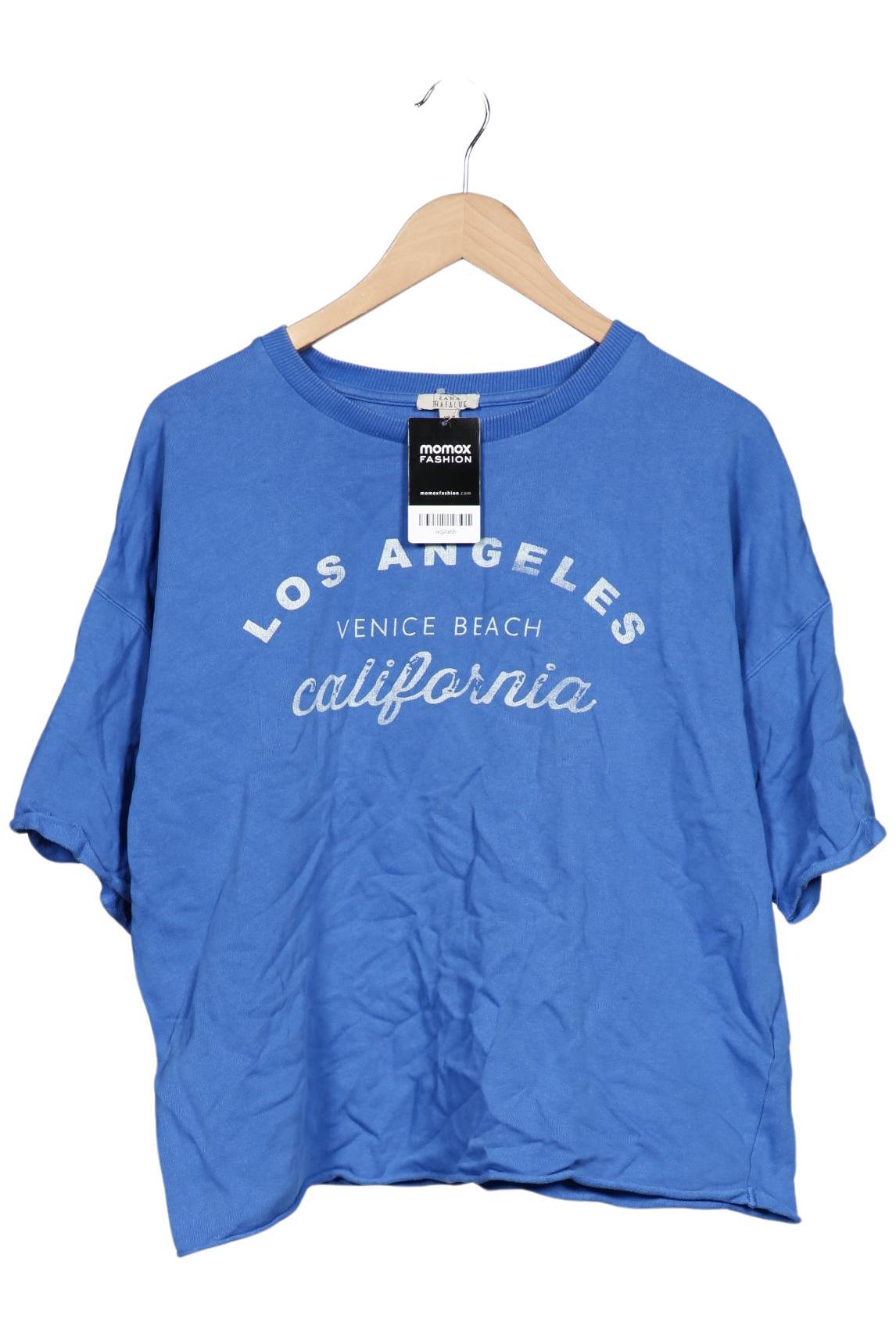 

Zara Damen Sweatshirt, blau, Gr. 38