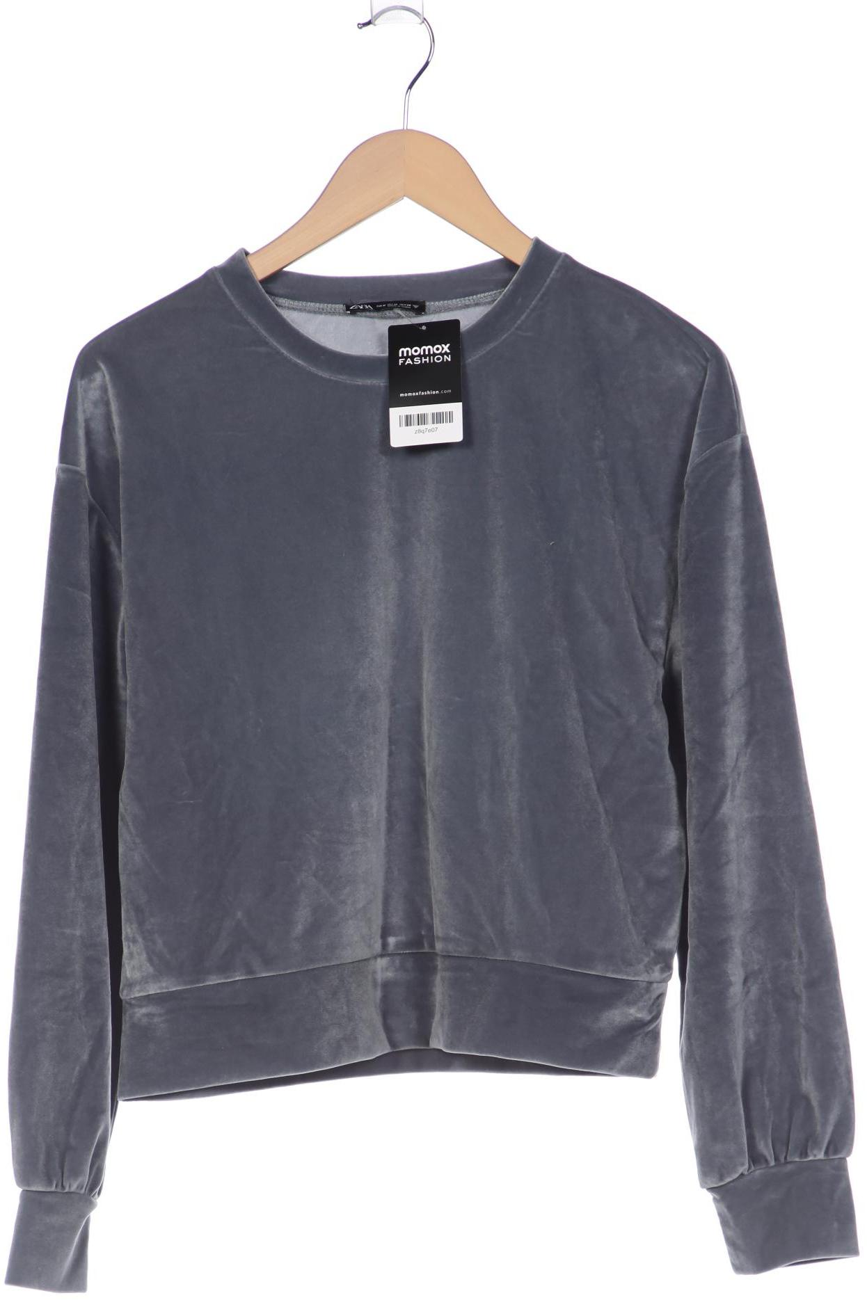 

ZARA Damen Sweatshirt, blau