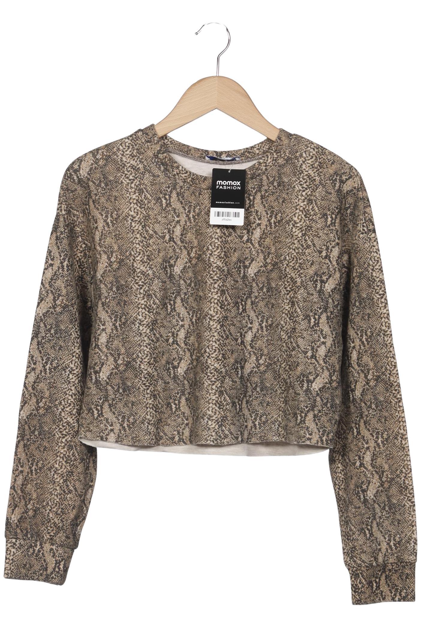 

Zara Damen Sweatshirt, beige, Gr. 36
