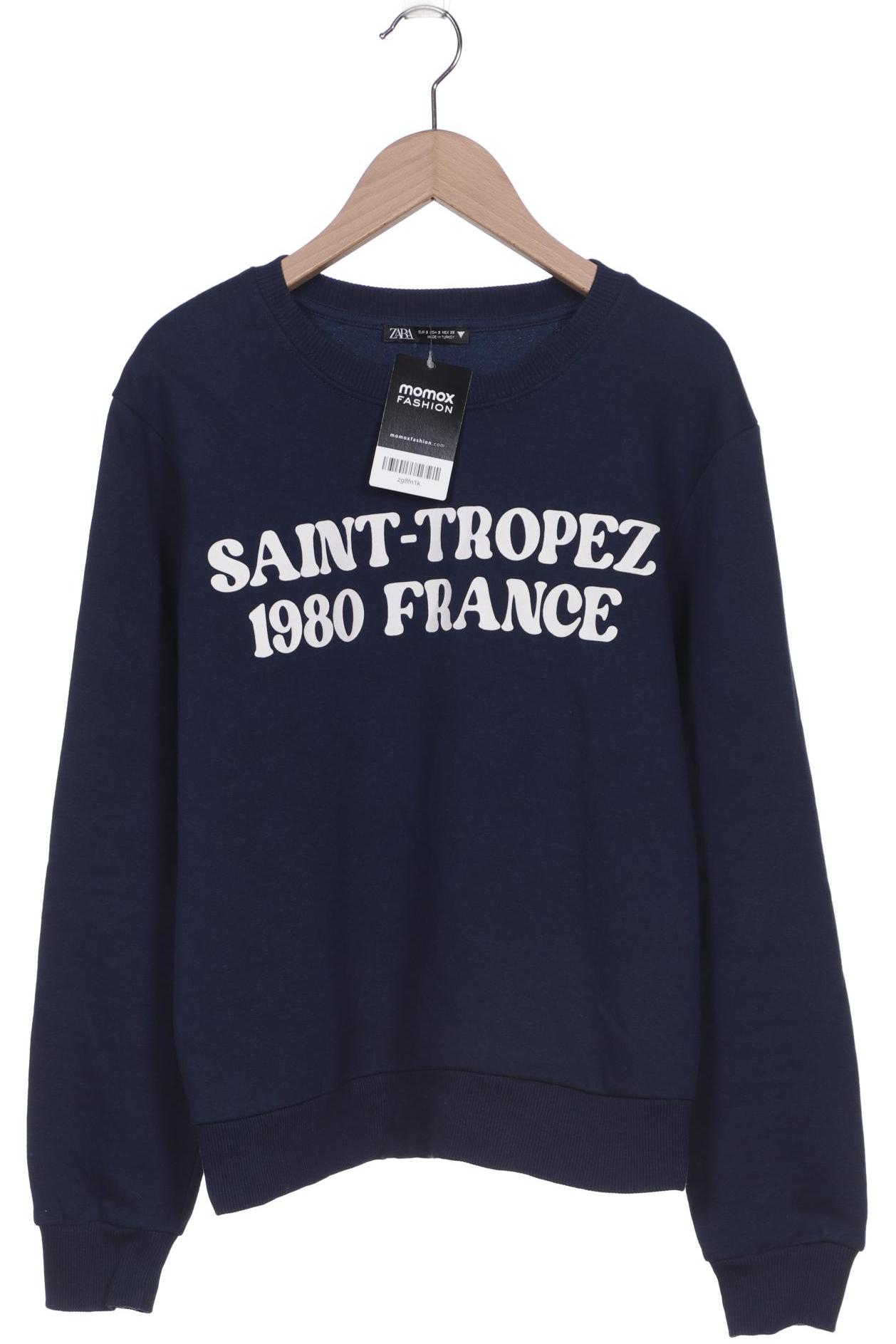 

ZARA Damen Sweatshirt, marineblau