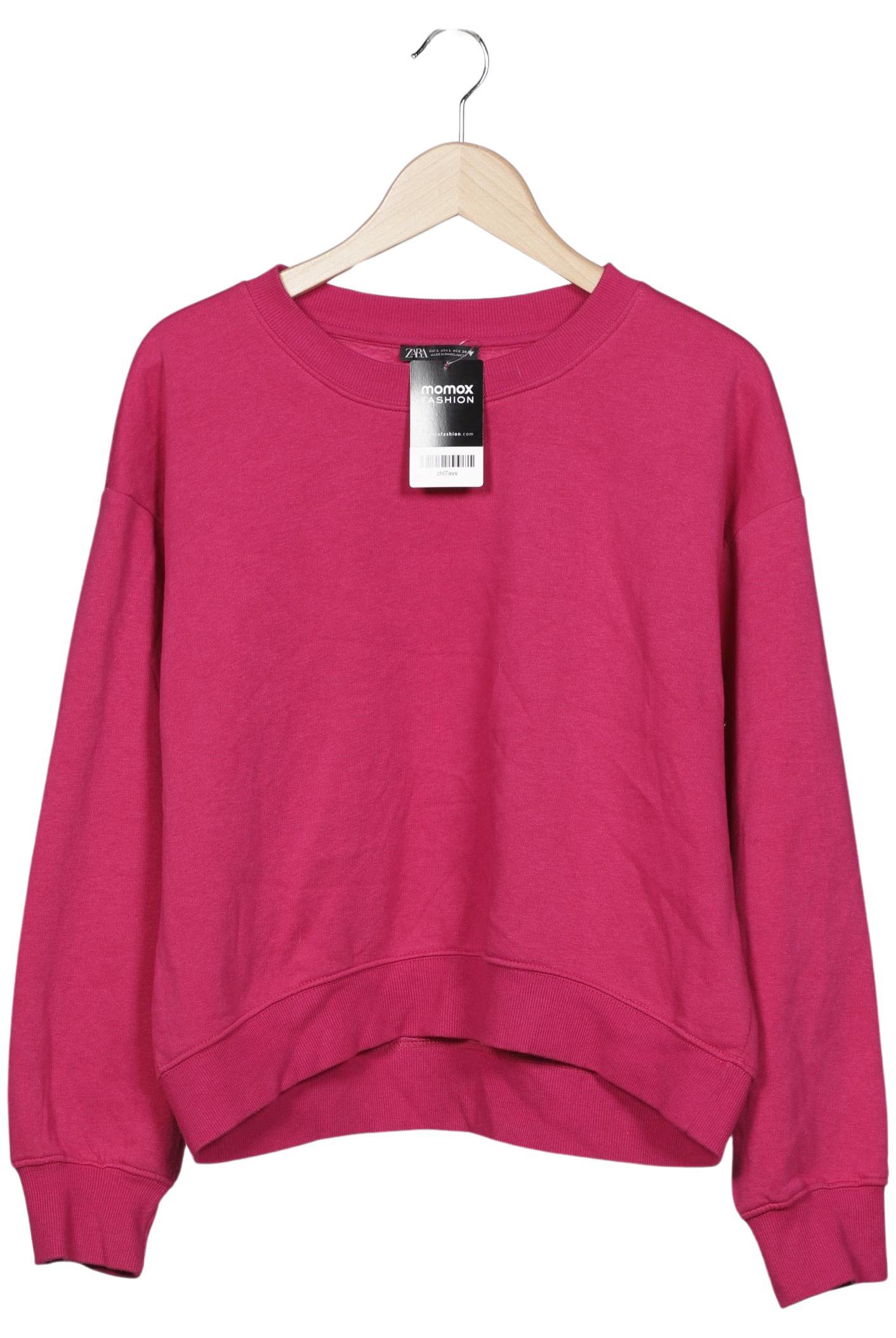 

Zara Damen Sweatshirt, pink, Gr. 42