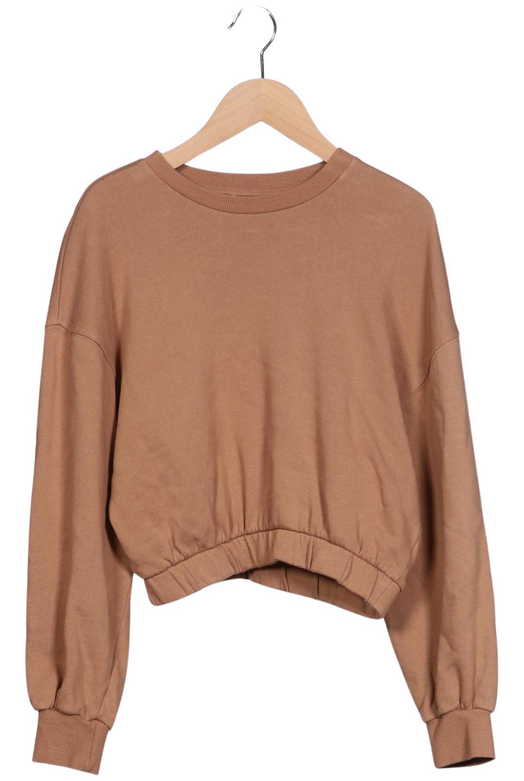 

Zara Damen Sweatshirt, braun, Gr. 38