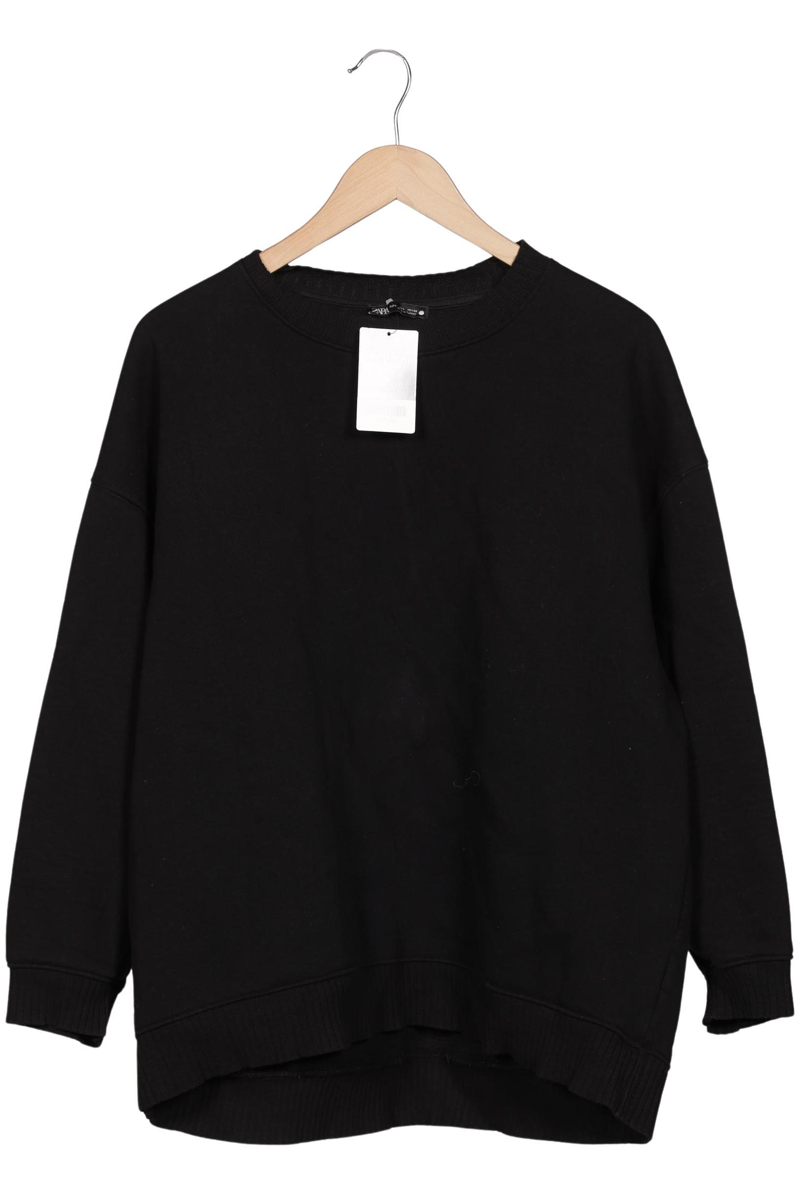 

Zara Damen Sweatshirt, schwarz, Gr. 42
