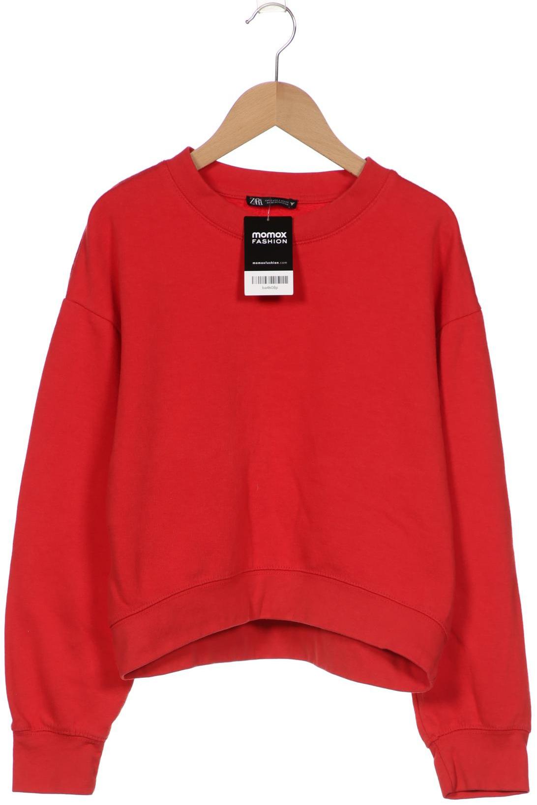 

ZARA Damen Sweatshirt, rot