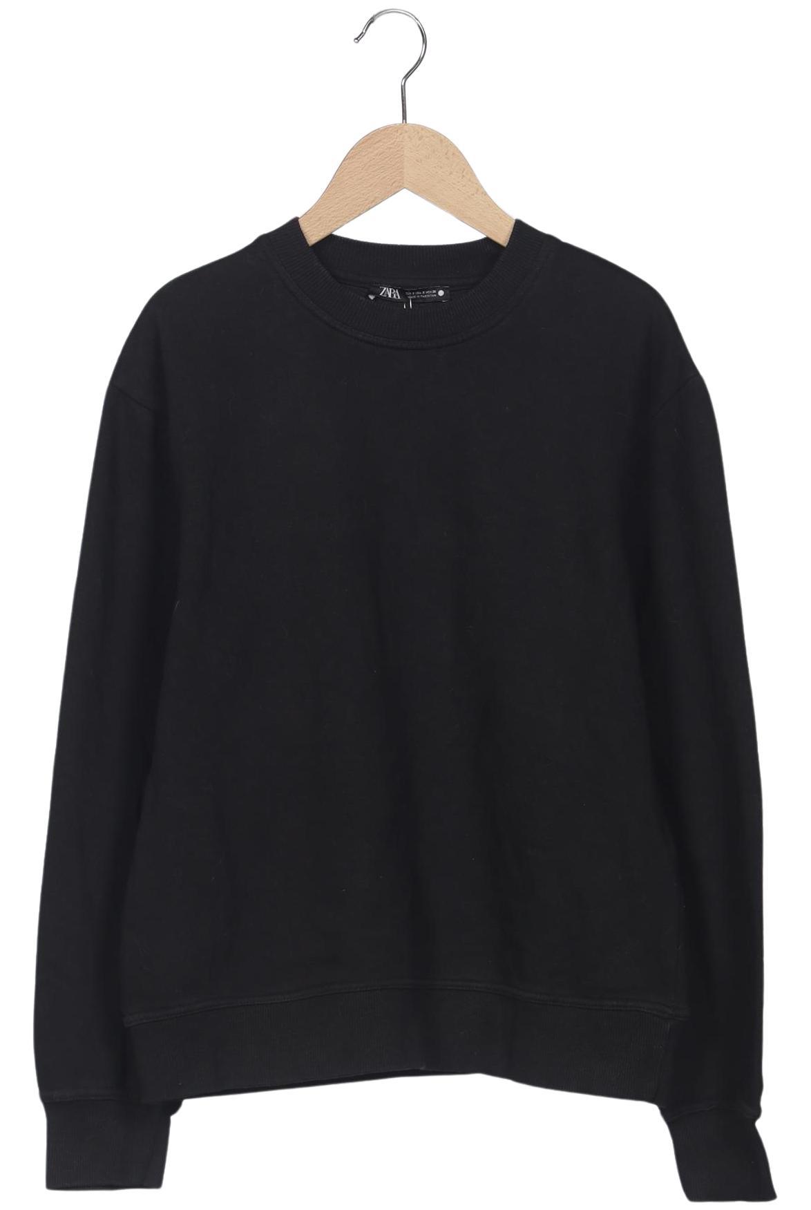 

Zara Damen Sweatshirt, schwarz, Gr. 36