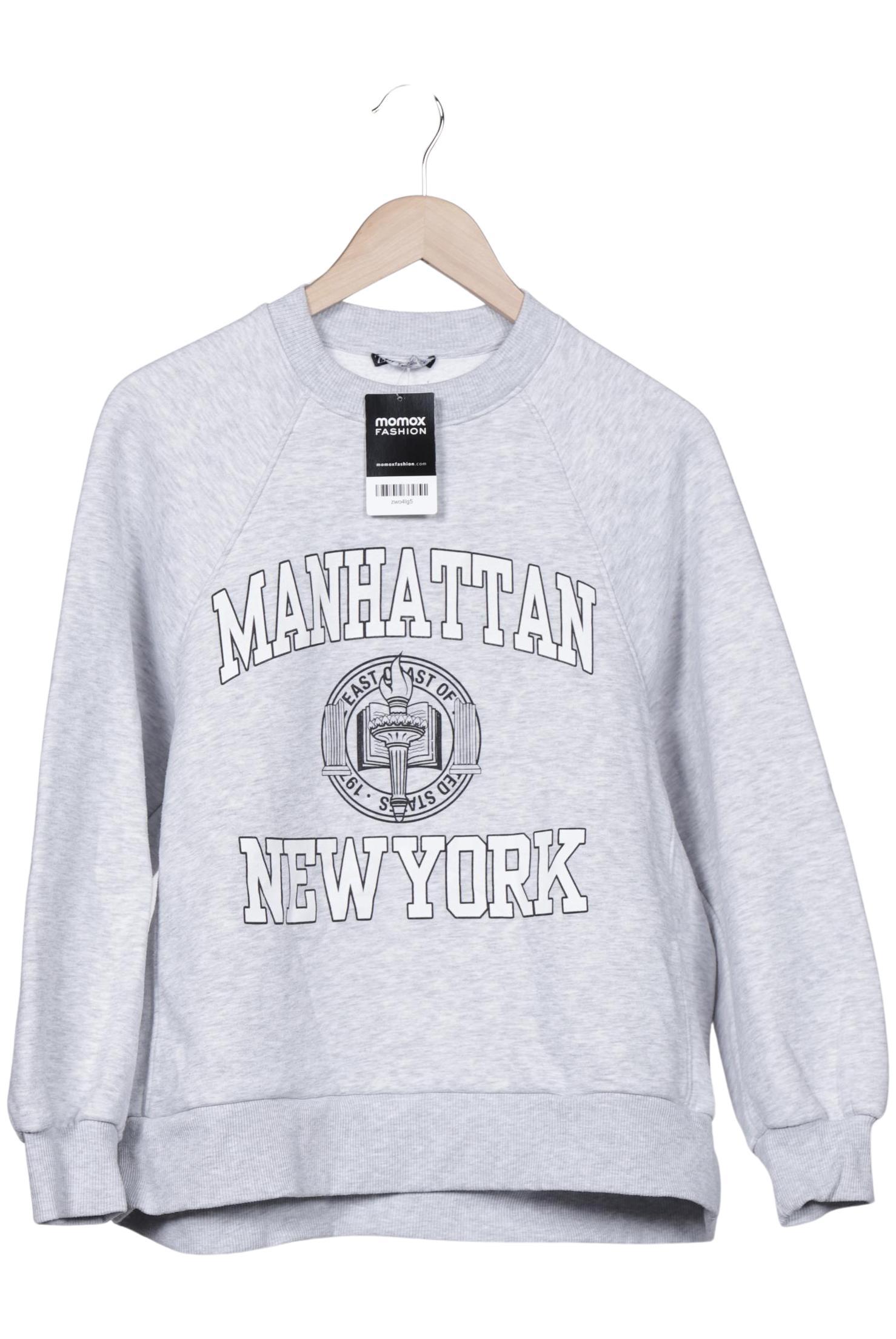 

Zara Damen Sweatshirt, grau, Gr. 38