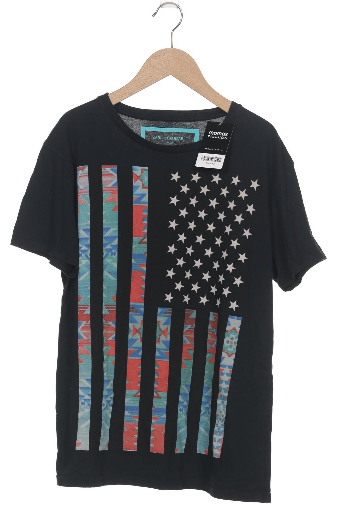 

Zara Damen T-Shirt, marineblau, Gr. 38