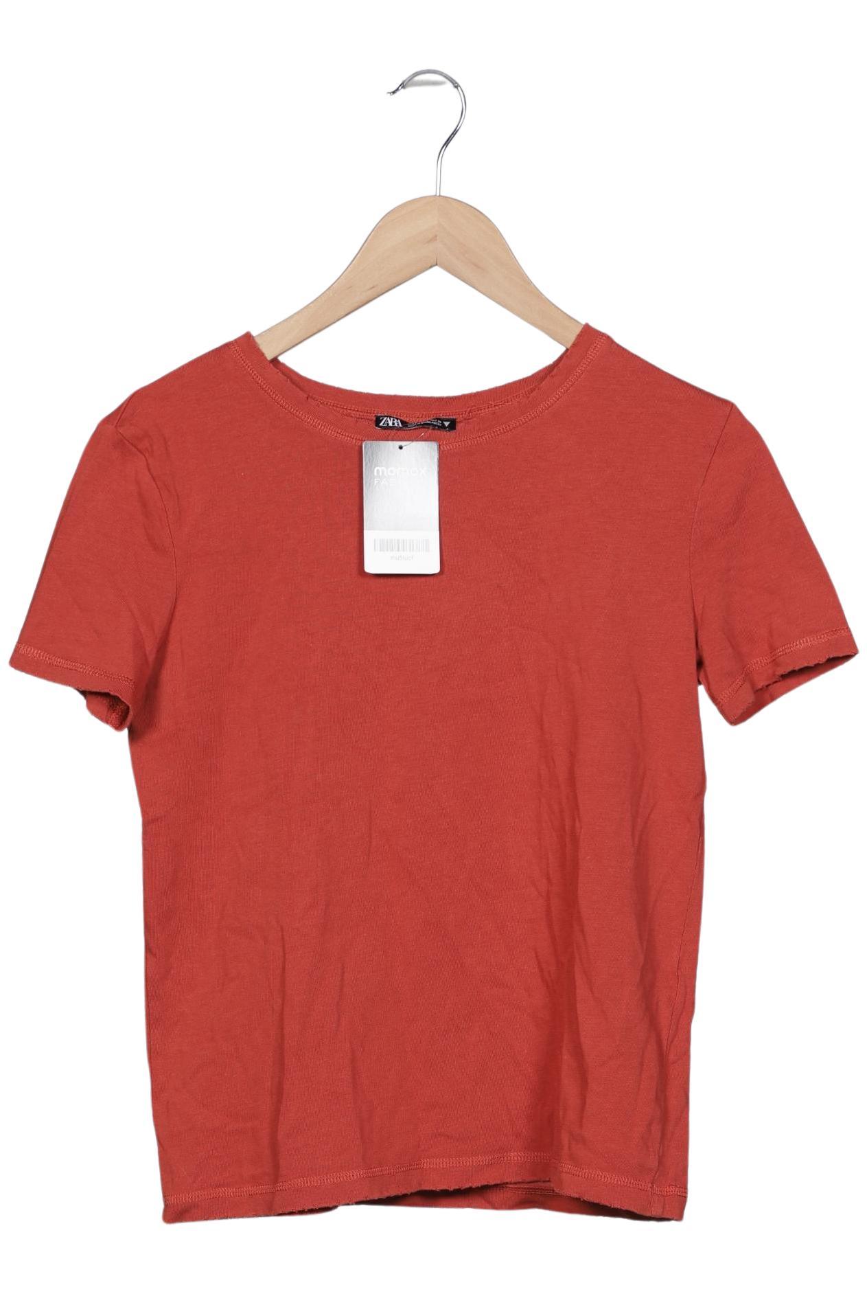

Zara Damen T-Shirt, braun, Gr. 36