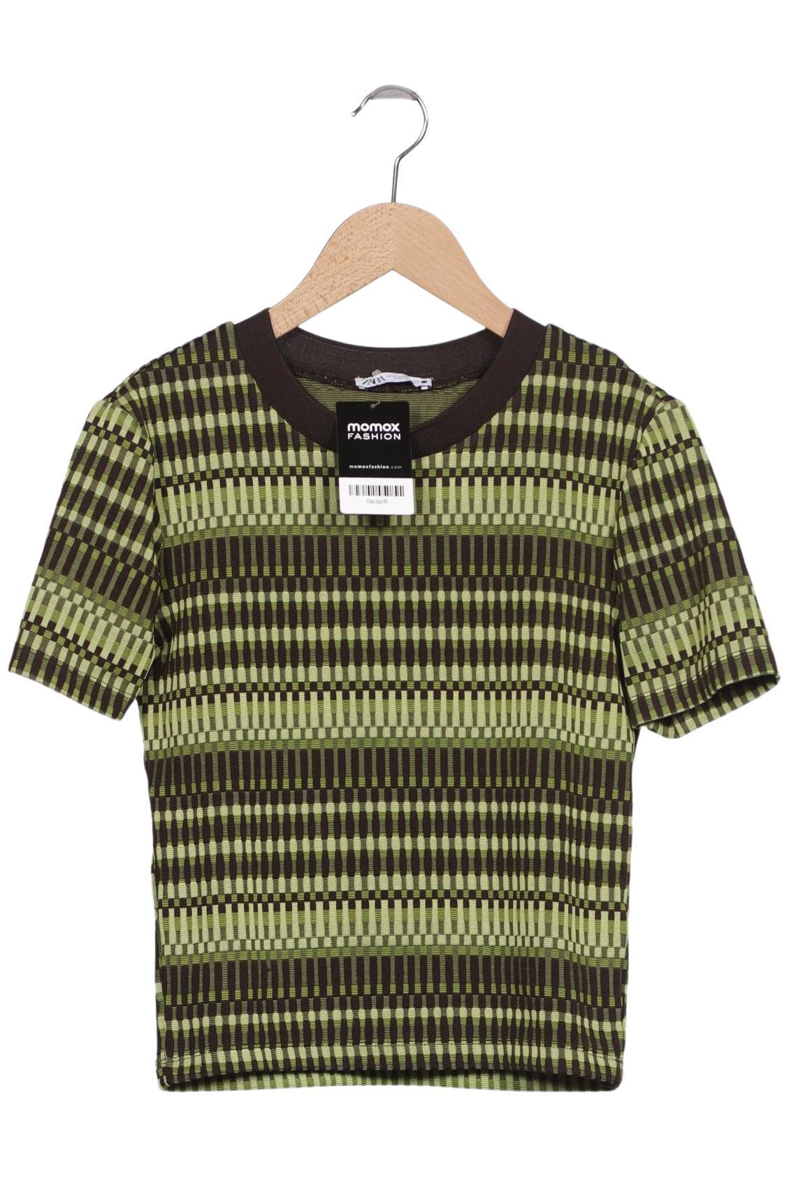 

Zara Damen T-Shirt, grün, Gr. 38