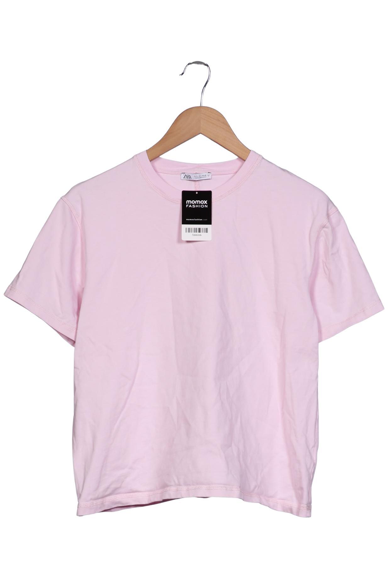 

Zara Damen T-Shirt, pink, Gr. 42