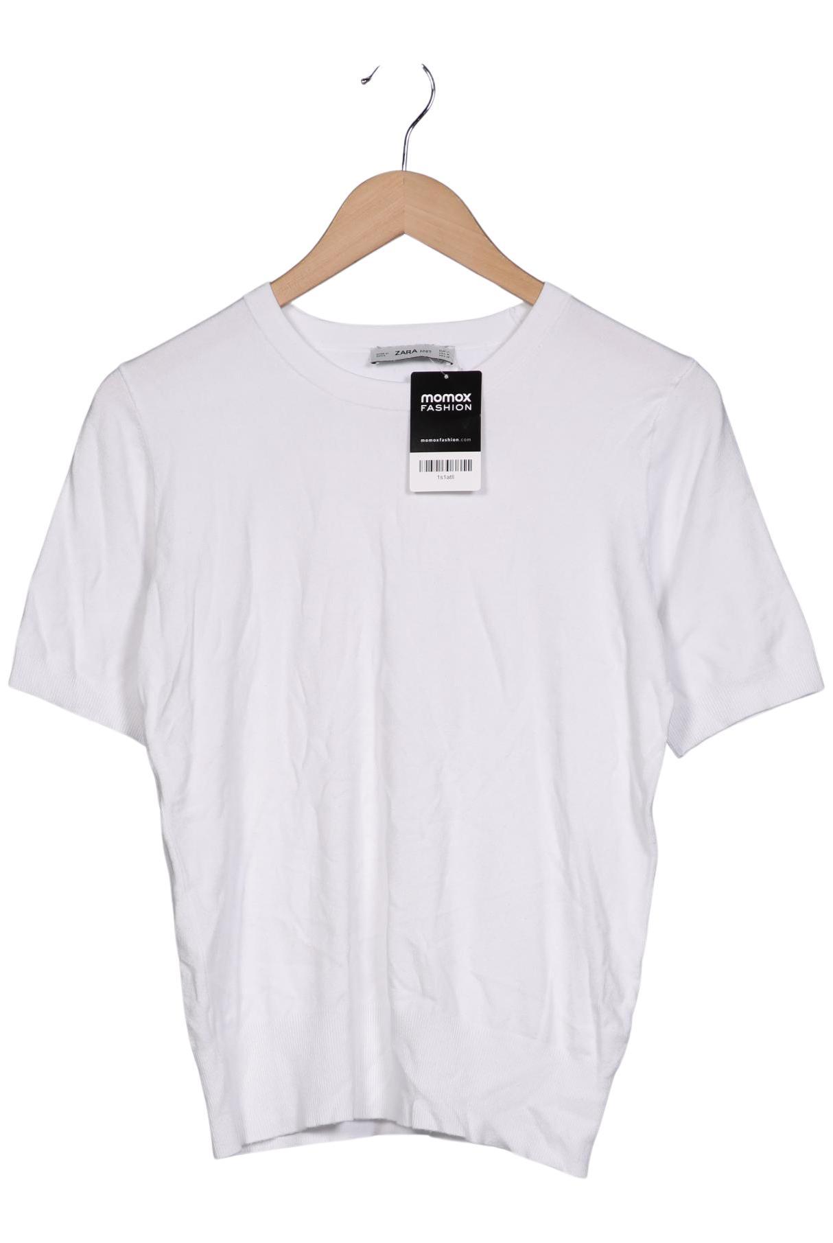 

Zara Damen T-Shirt, weiß, Gr. 38