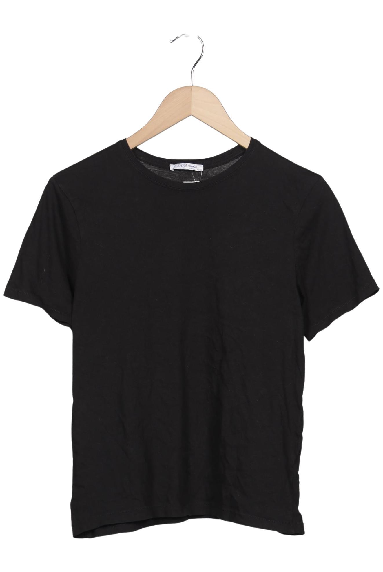 

Zara Damen T-Shirt, schwarz, Gr. 42