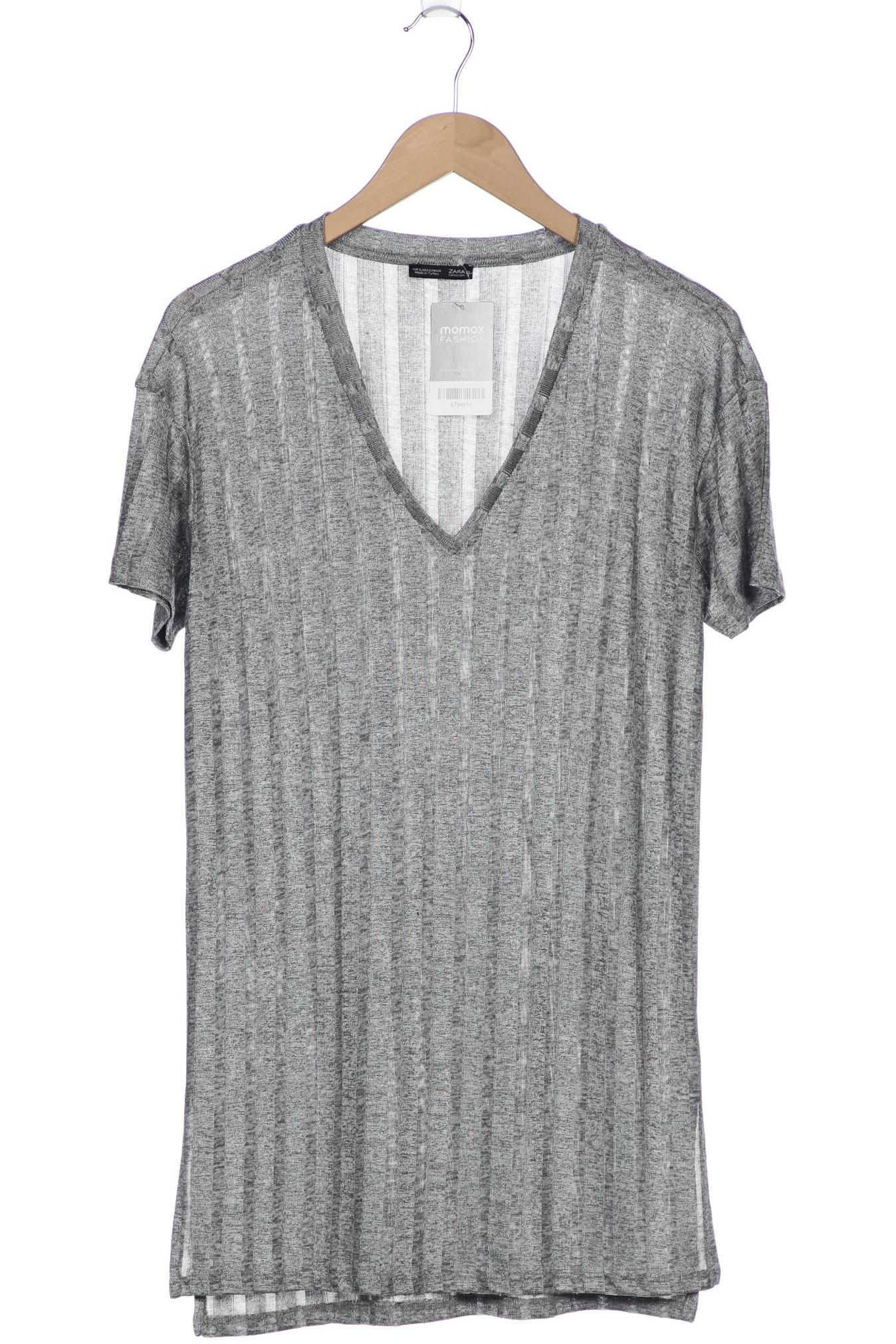 

ZARA Damen T-Shirt, grau