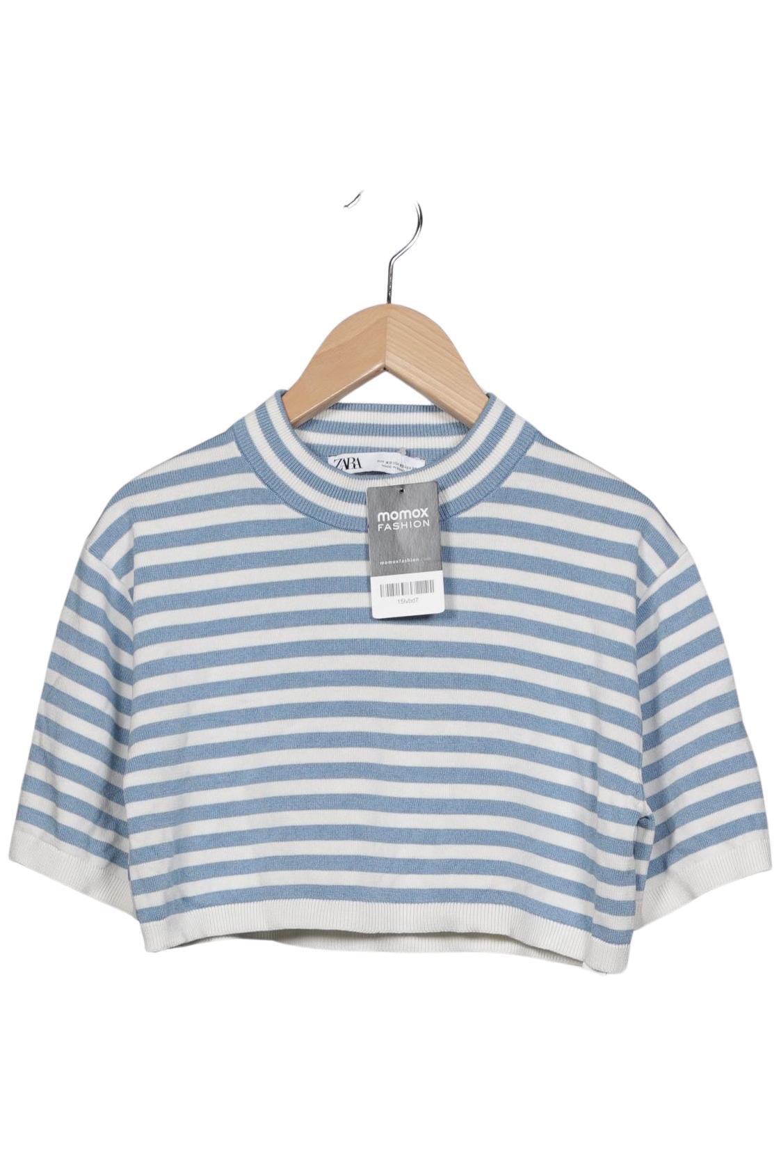 

Zara Damen T-Shirt, blau, Gr. 34